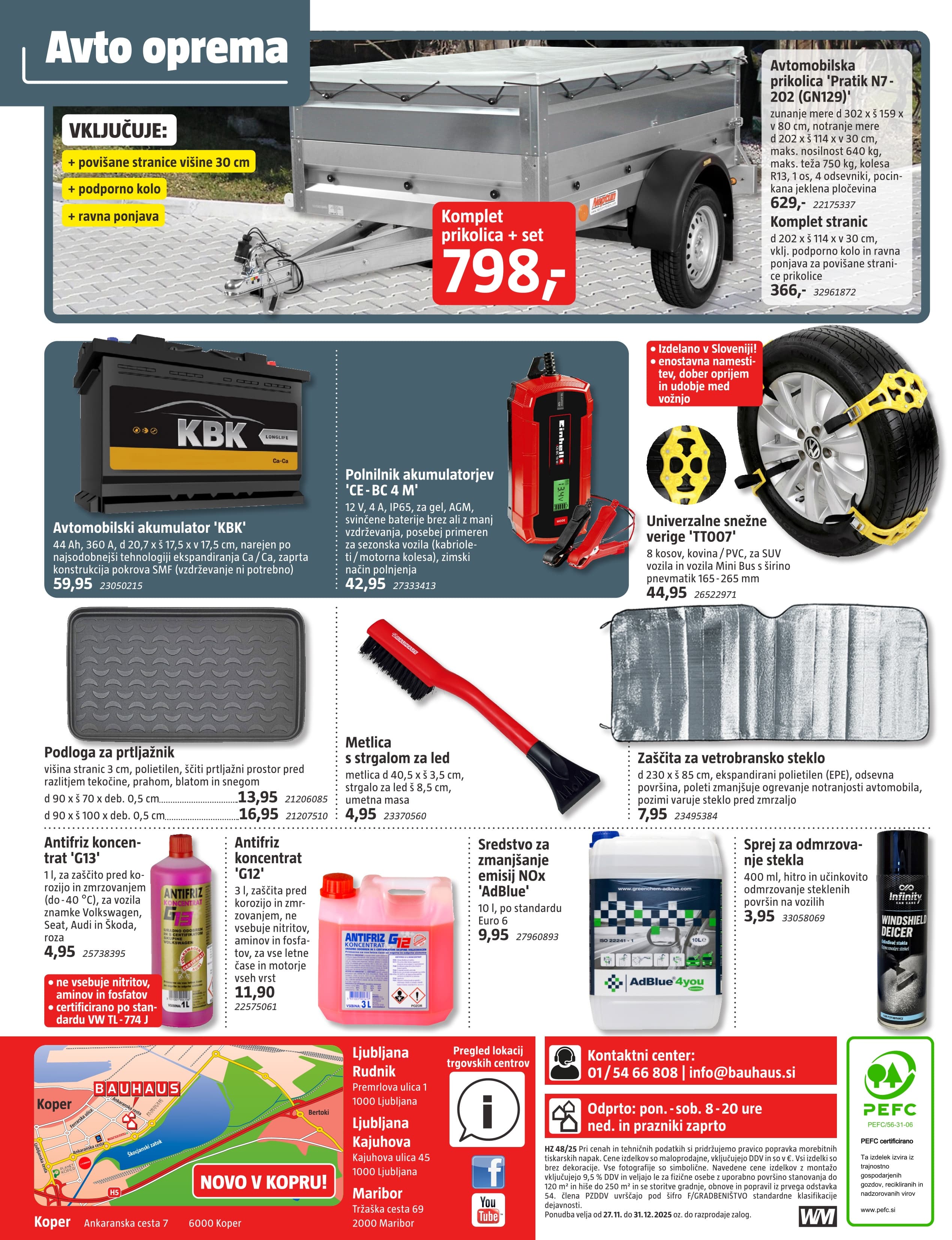 Stran 32. Bauhaus kataloga - Akcije od 27.11. do 31.12.2025.