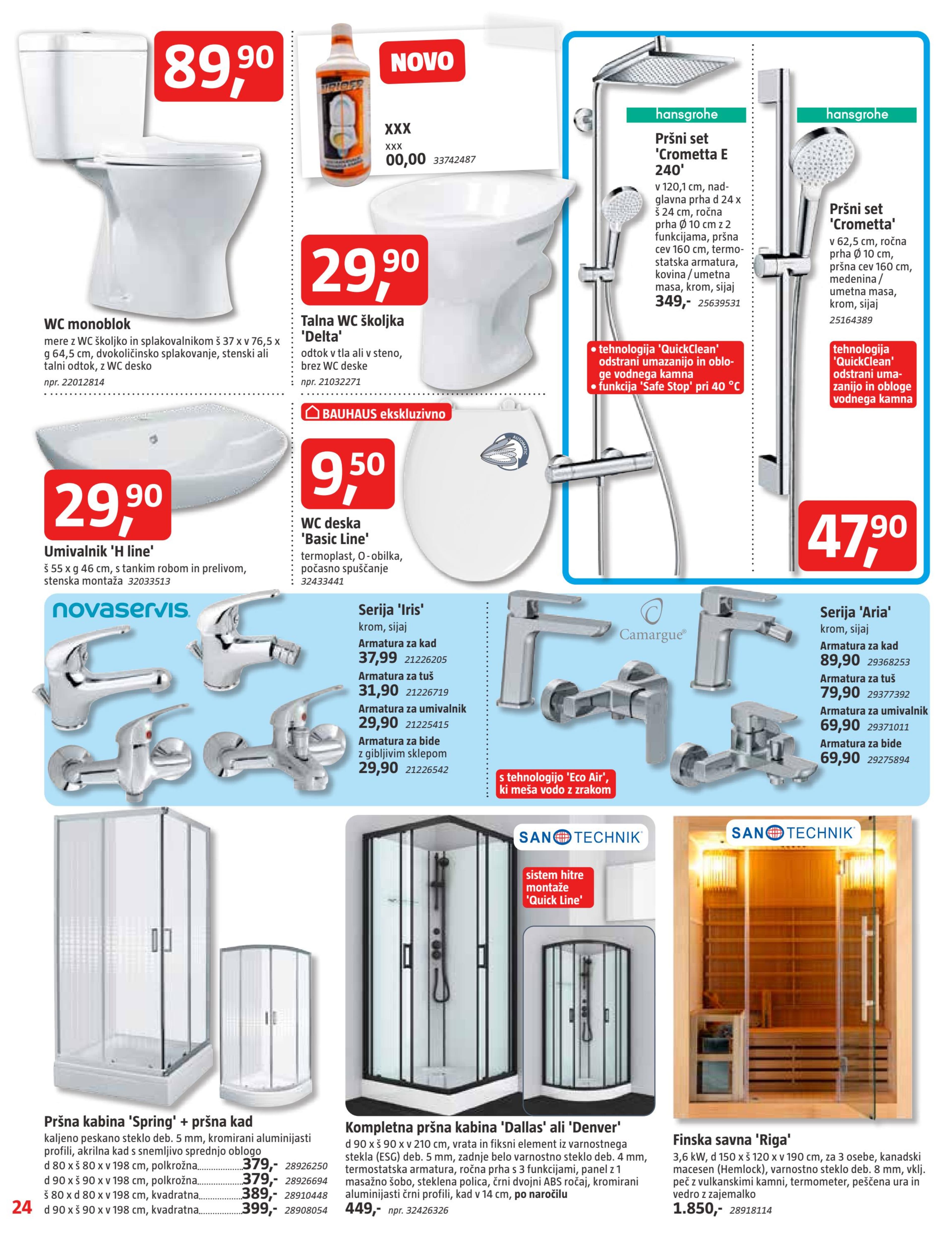Stran 24. Bauhaus kataloga - od 01.01. do 28.01.2026.