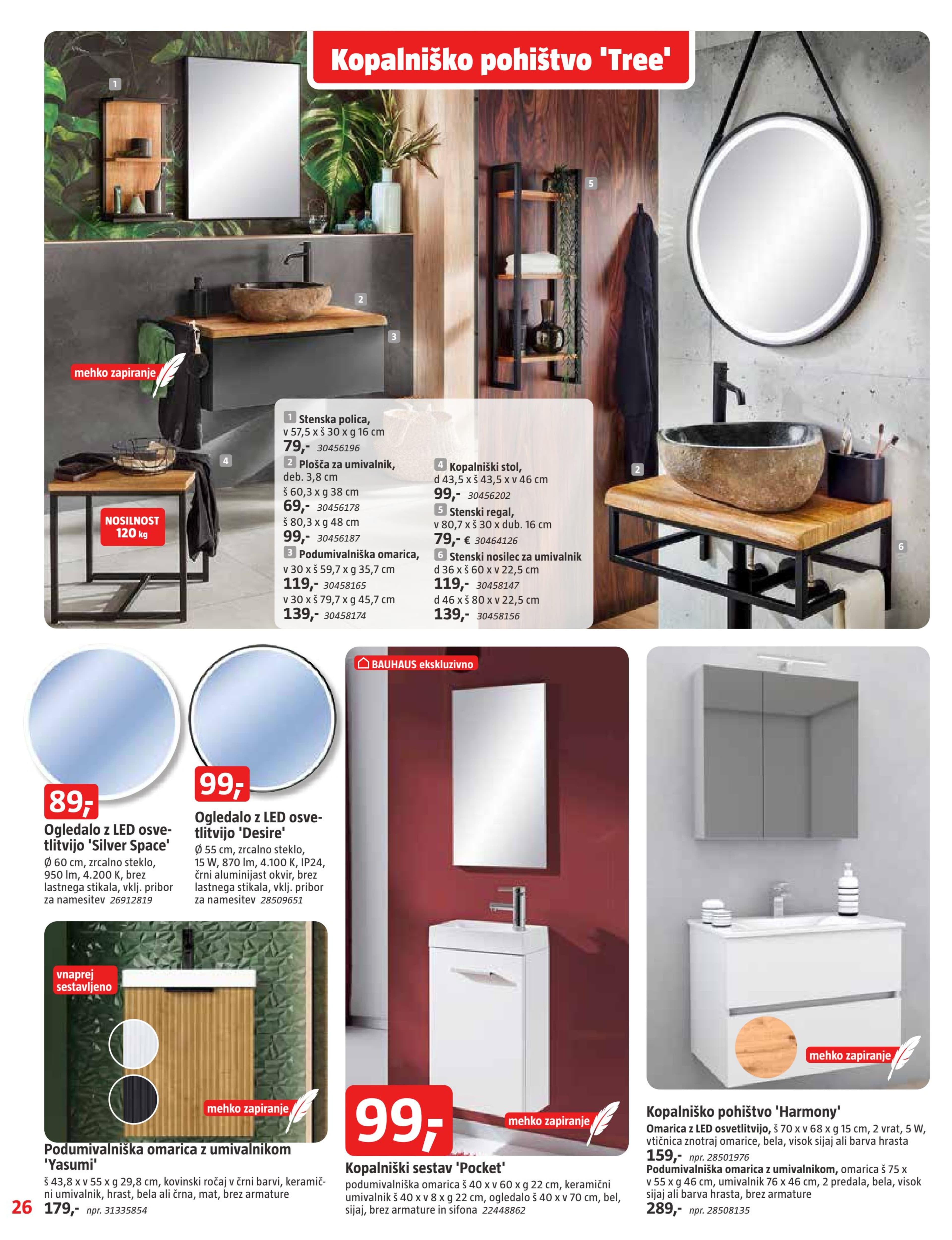 Stran 26. Bauhaus kataloga - od 01.01. do 28.01.2026.