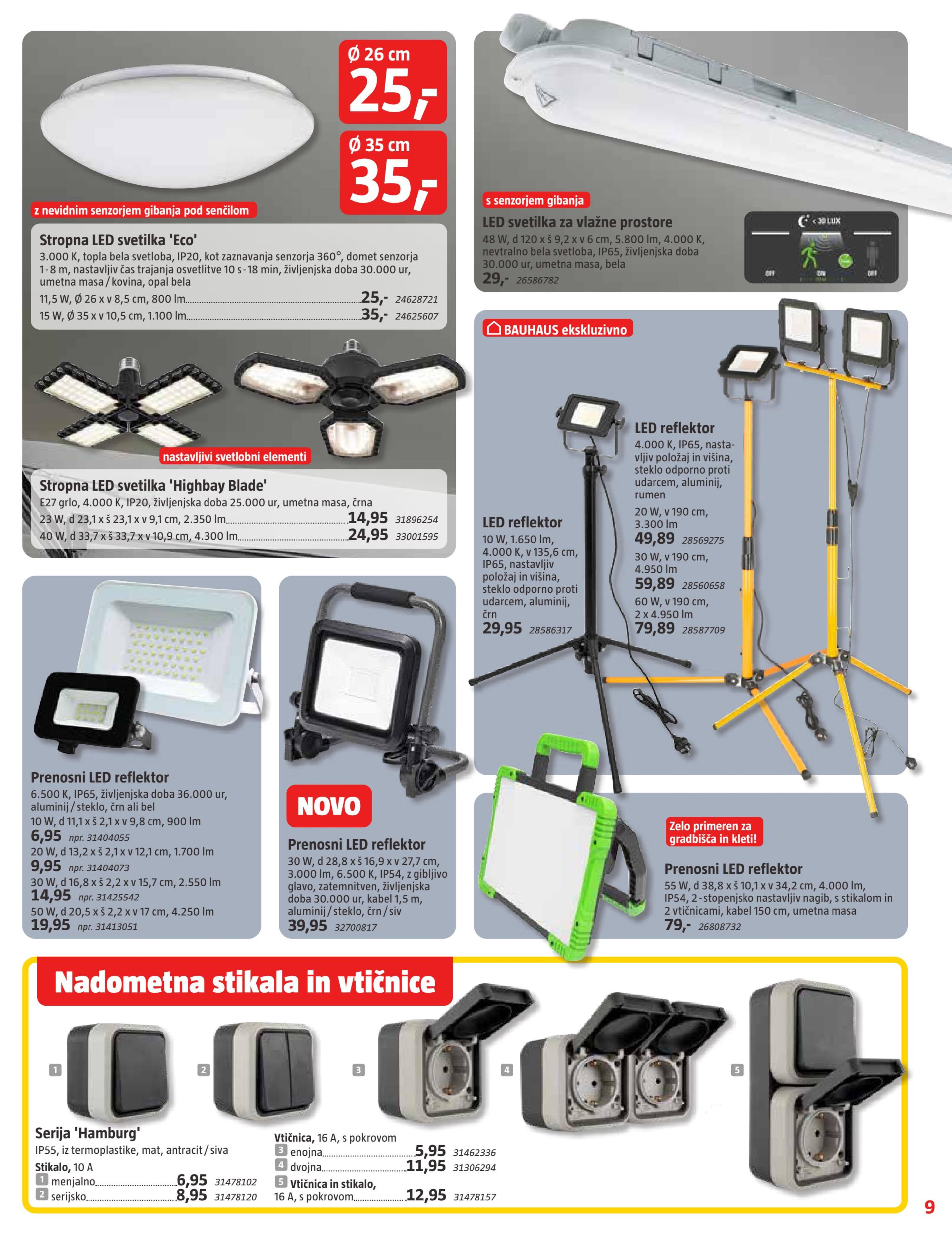 Stran 9. Bauhaus kataloga - od 01.01. do 28.01.2026.
