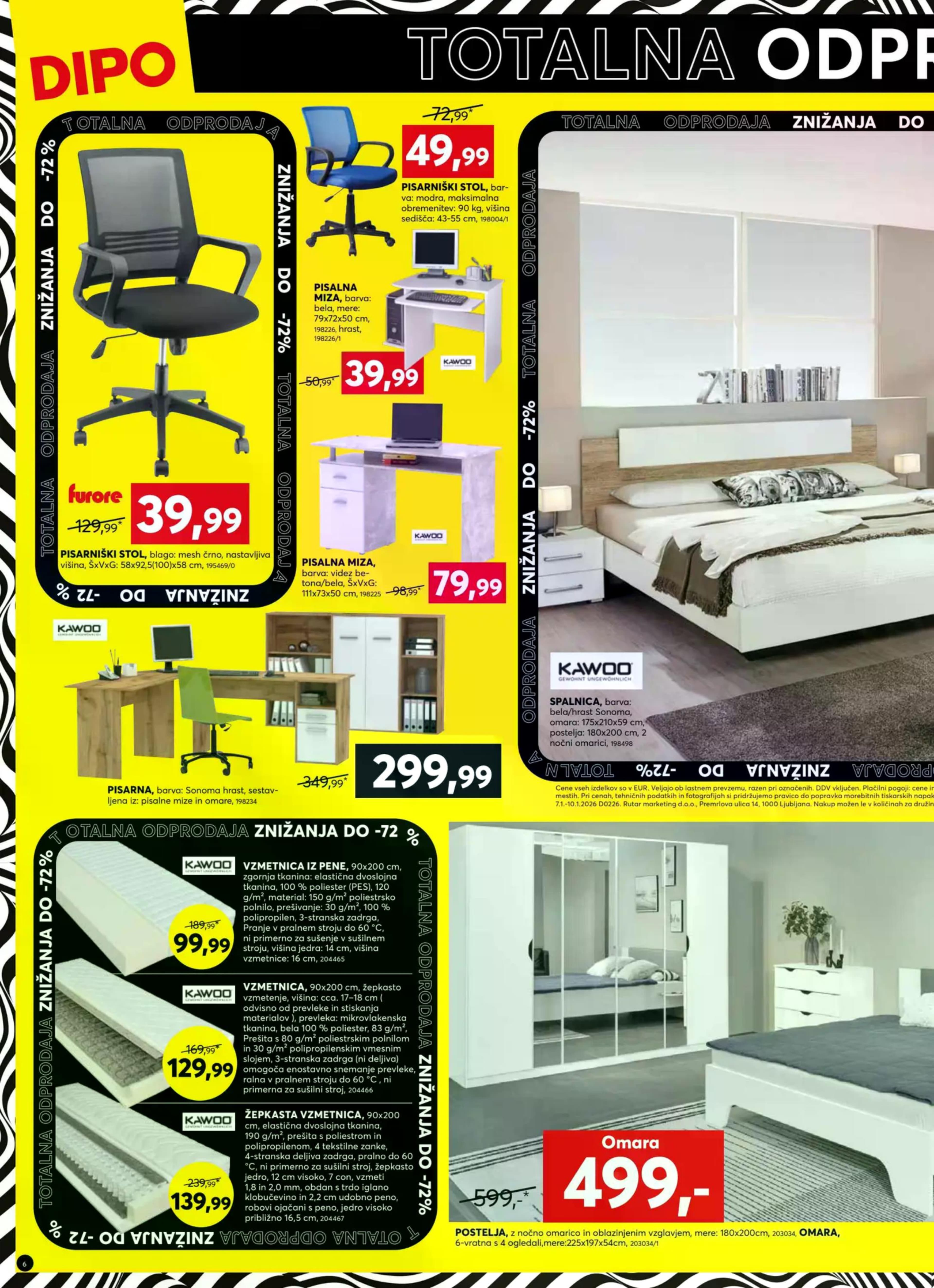 Stran 6. Dipo kataloga - Odprodaja
