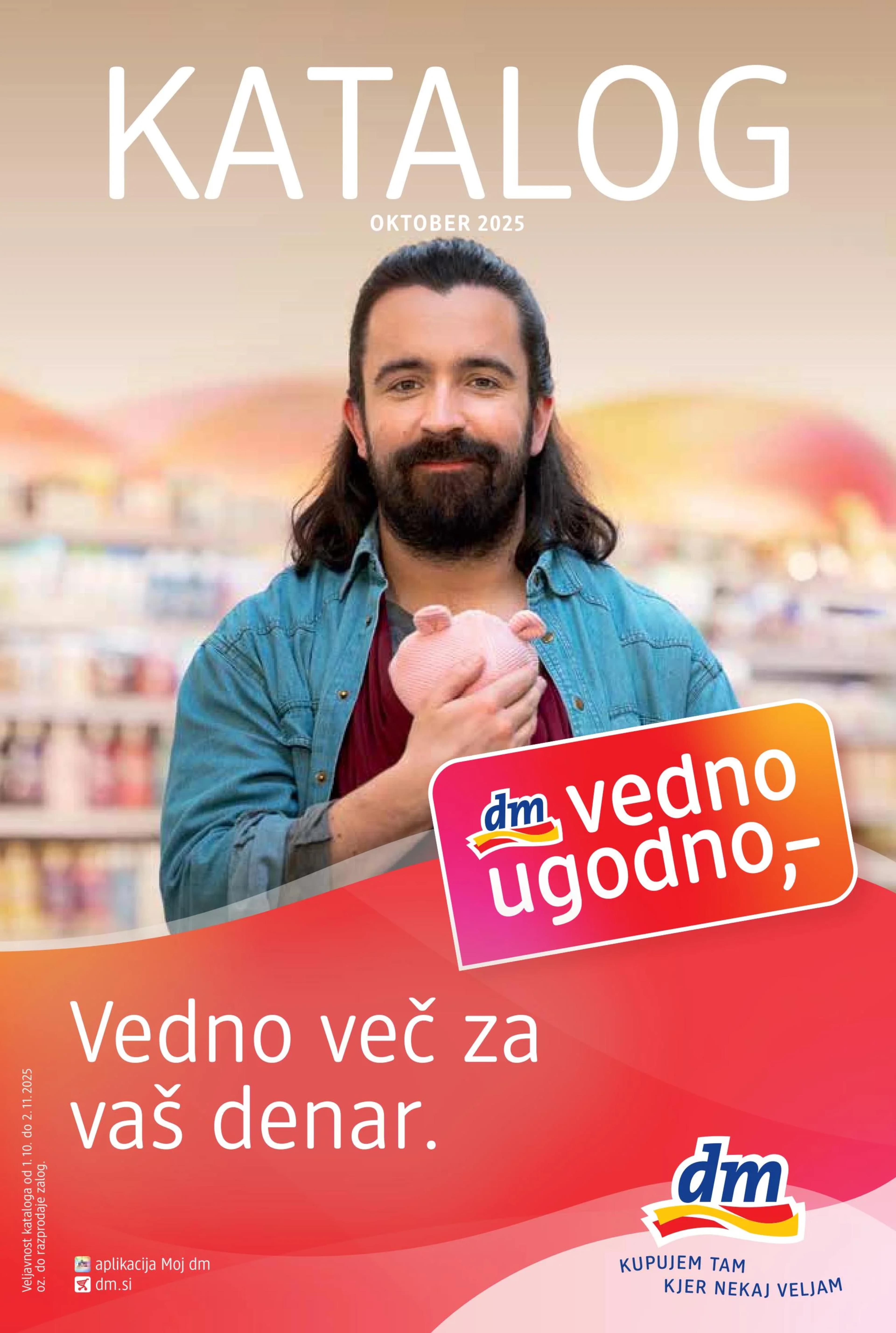 Stran 1. Dm kataloga - Akcije od 01.10. do 31.10.2025.