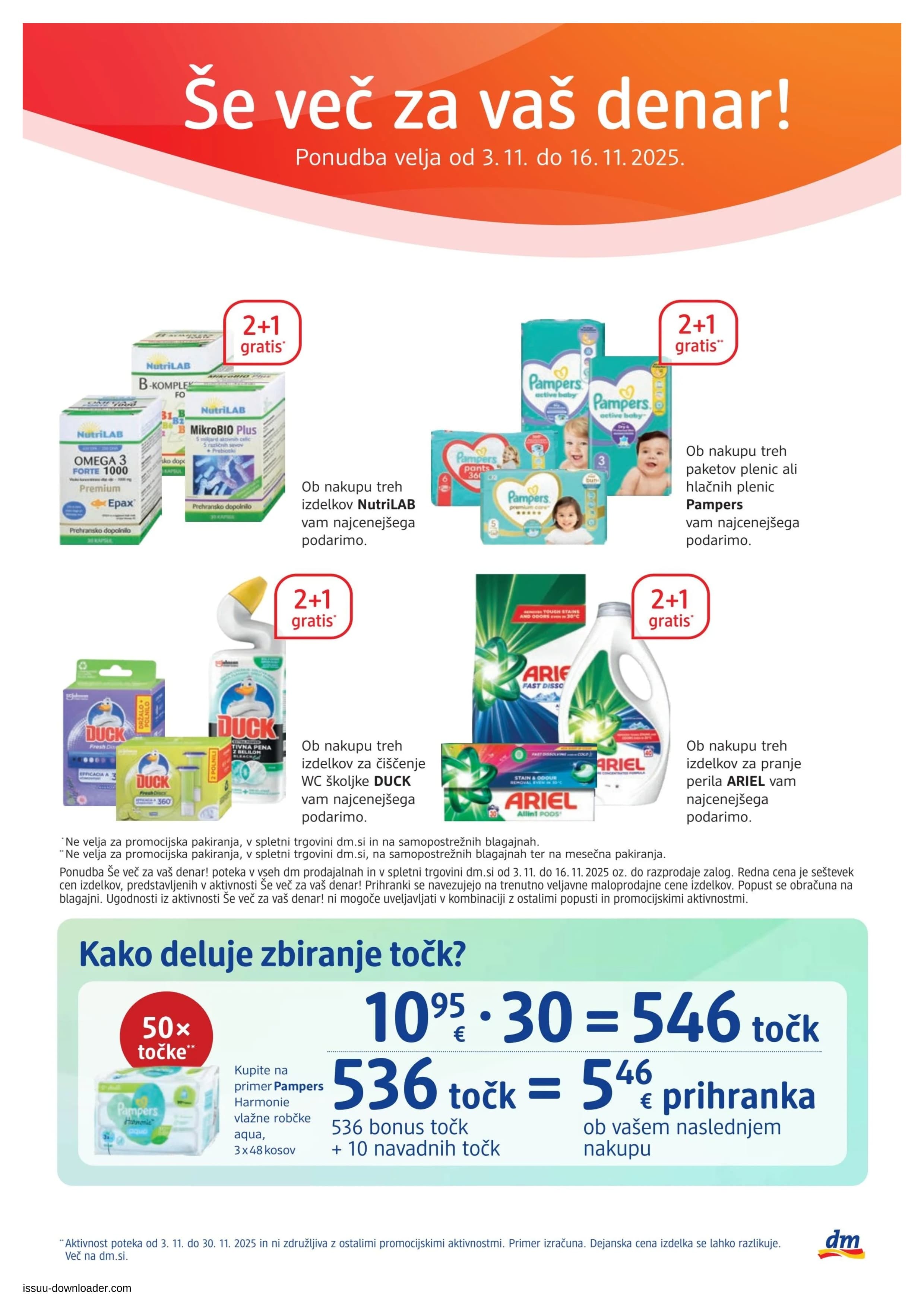 Stran 35. Dm kataloga - Akcije od 03.11. do 30.11.2025.