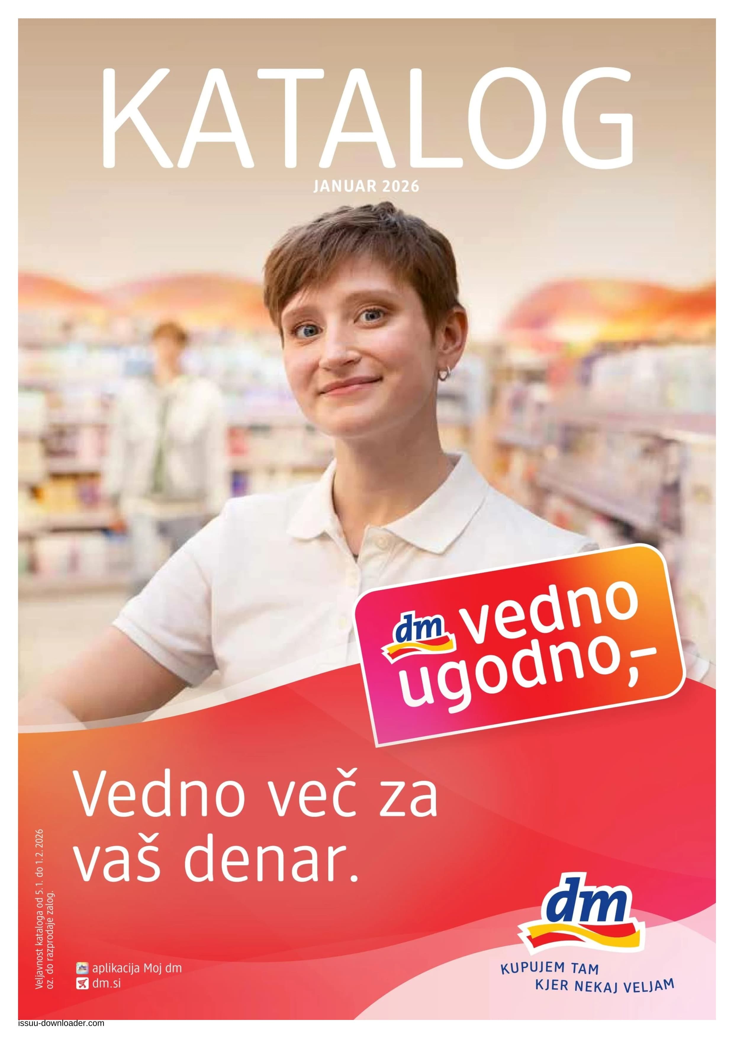 Stran 1. Dm kataloga - Januar 2026.