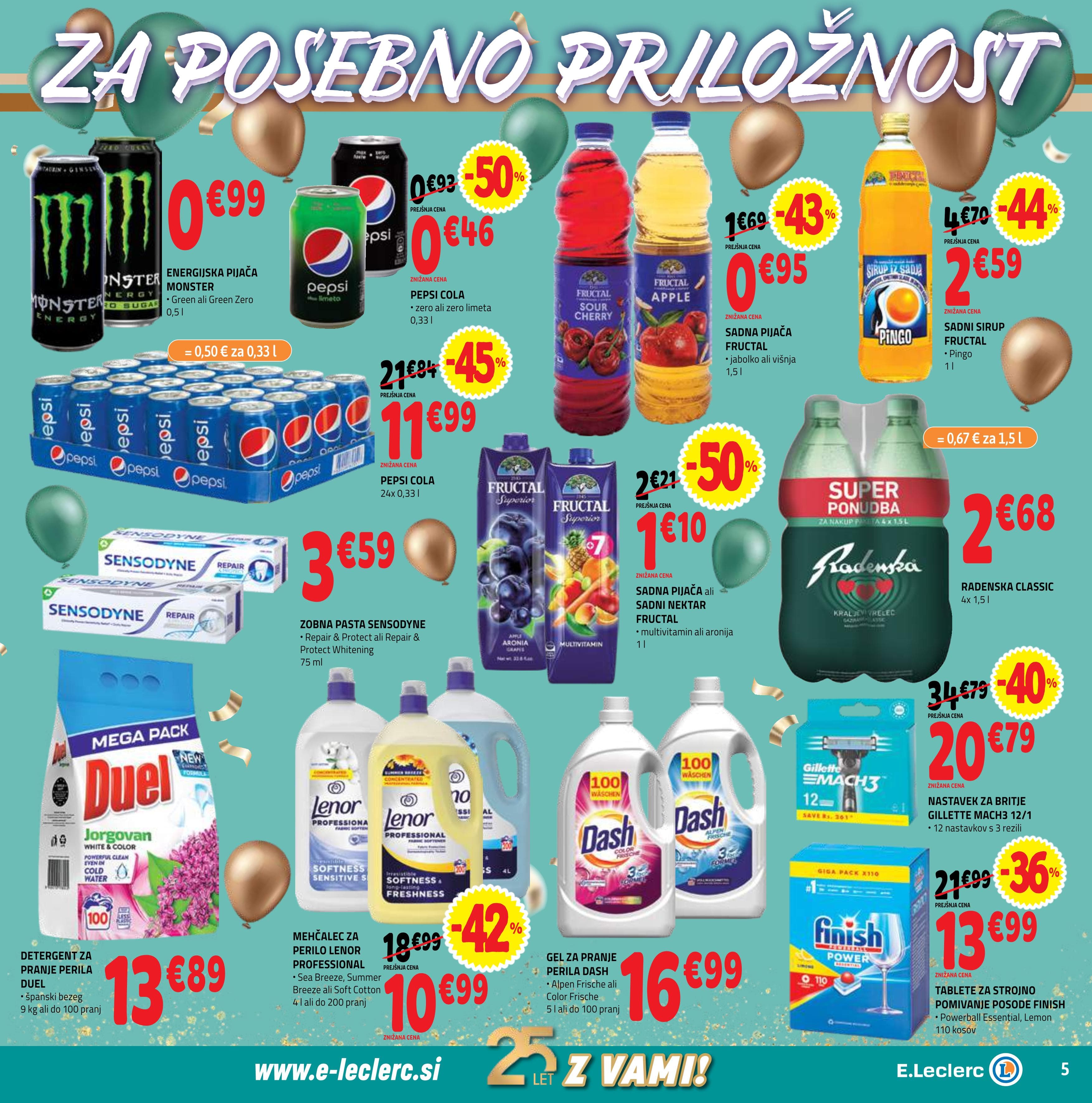 Stran 5. E.Leclerc kataloga - Akcije od 15.10. do 25.10.2025.