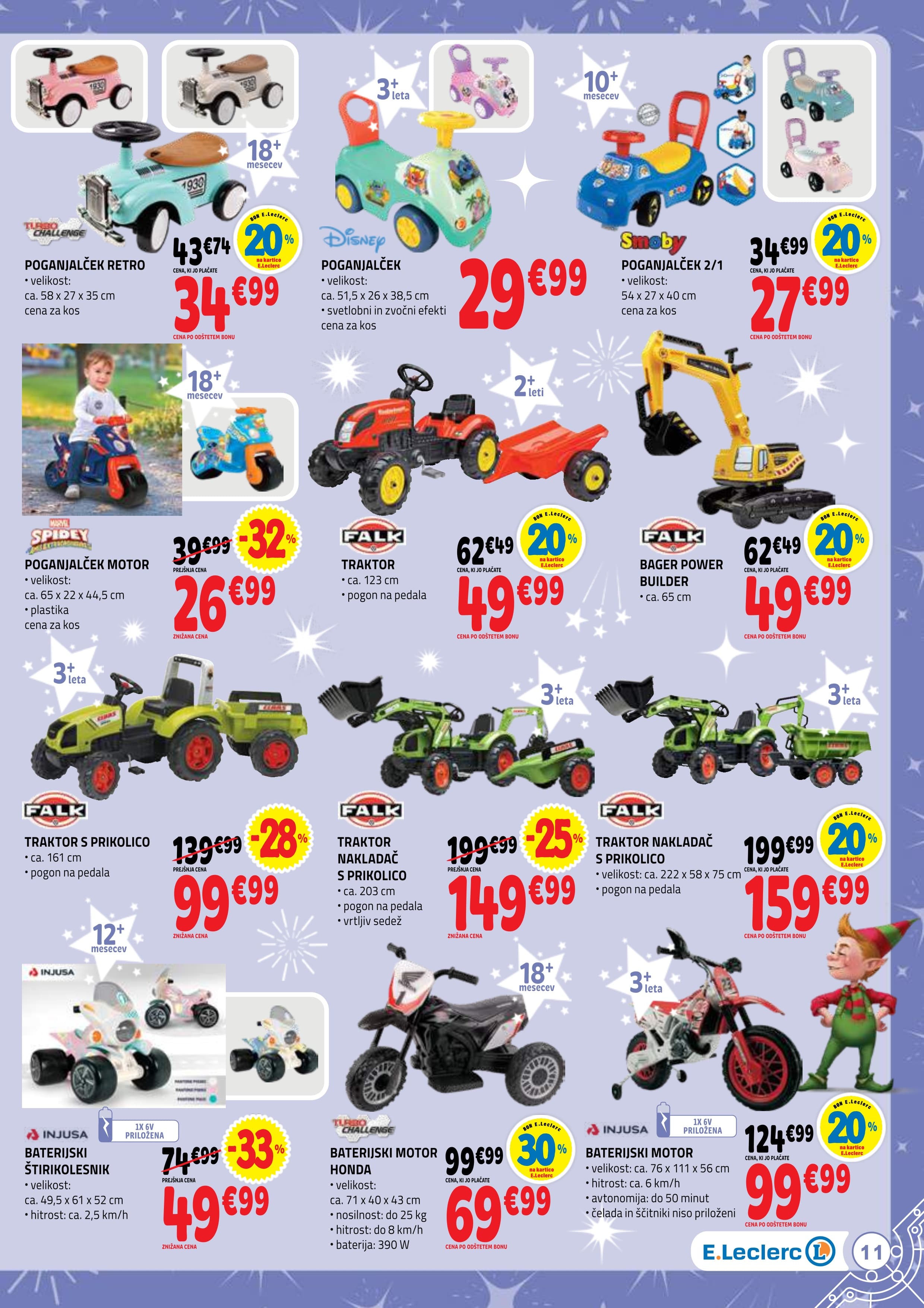 Stran 11. E.Leclerc kataloga - Akcije od 04.11. do 06.12.2025.