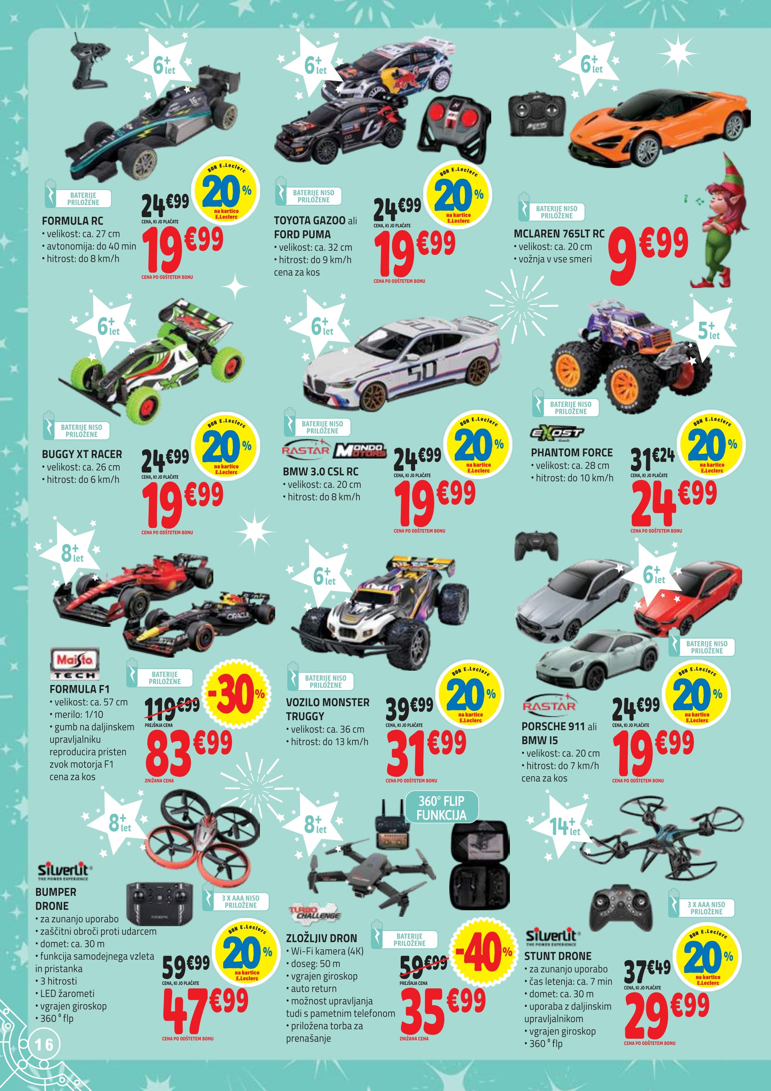 Stran 16. E.Leclerc kataloga - Akcije od 04.11. do 06.12.2025.