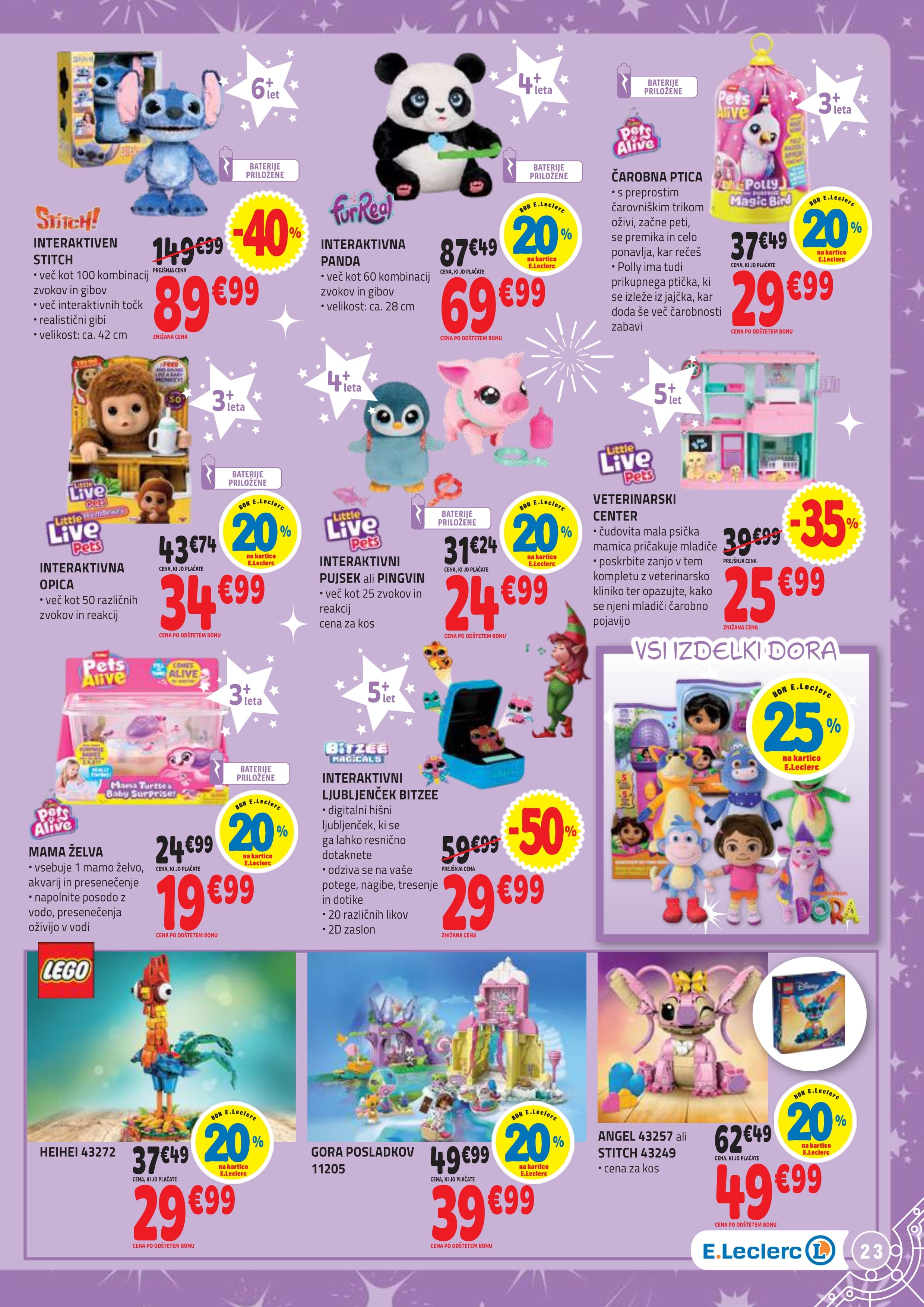 Stran 23. E.Leclerc kataloga - Akcije od 04.11. do 06.12.2025.
