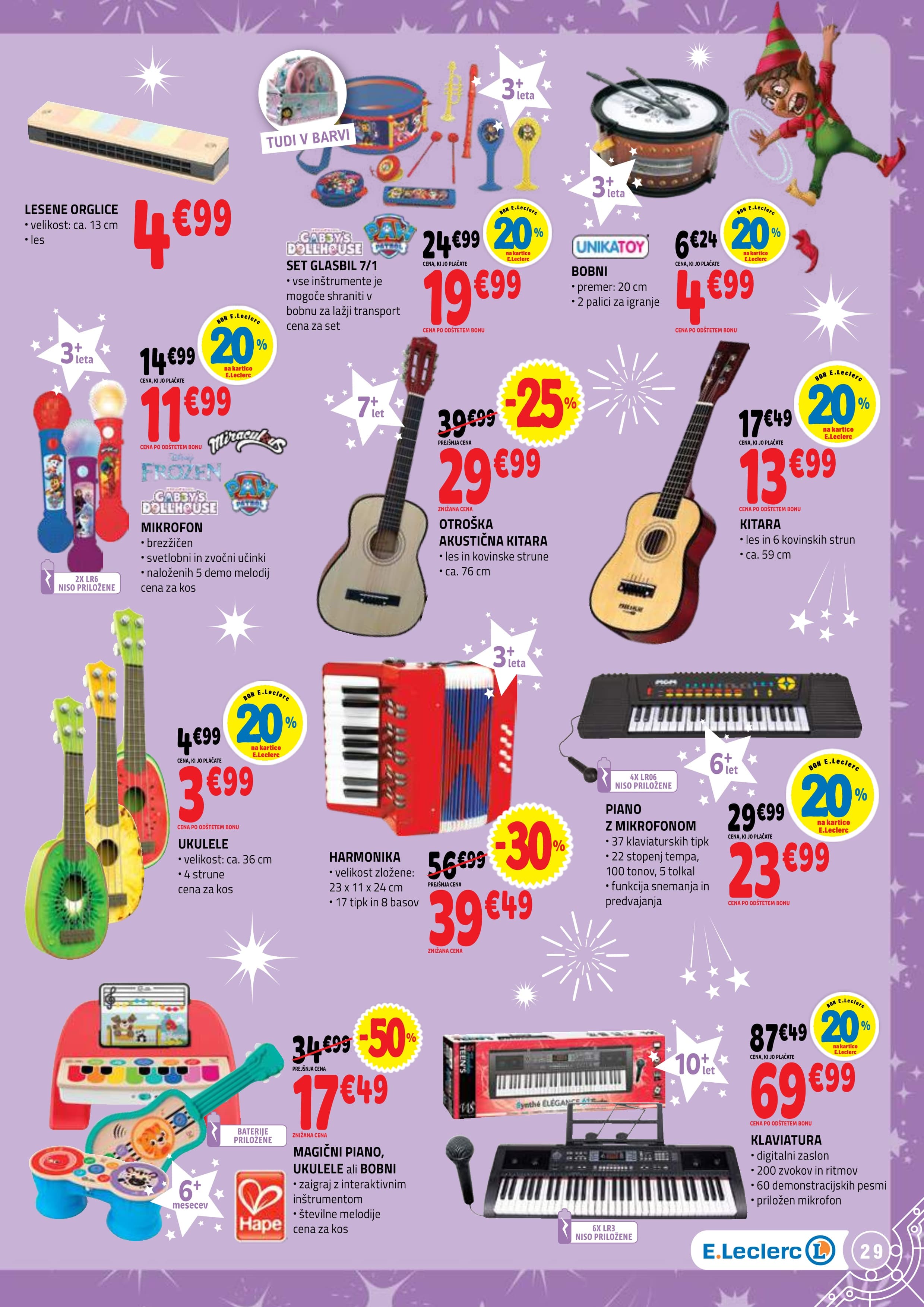 Stran 29. E.Leclerc kataloga - Akcije od 04.11. do 06.12.2025.