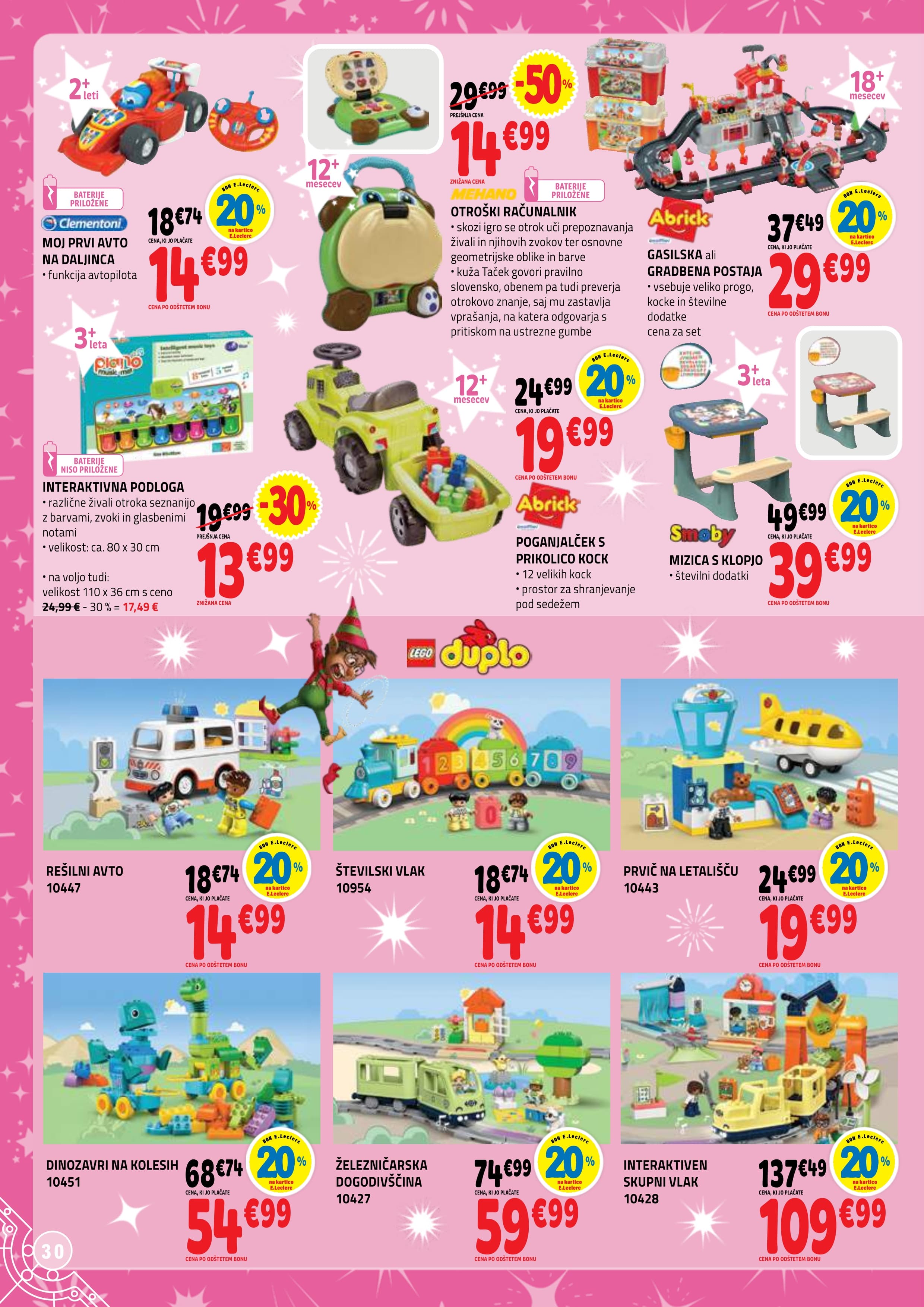 Stran 30. E.Leclerc kataloga - Akcije od 04.11. do 06.12.2025.