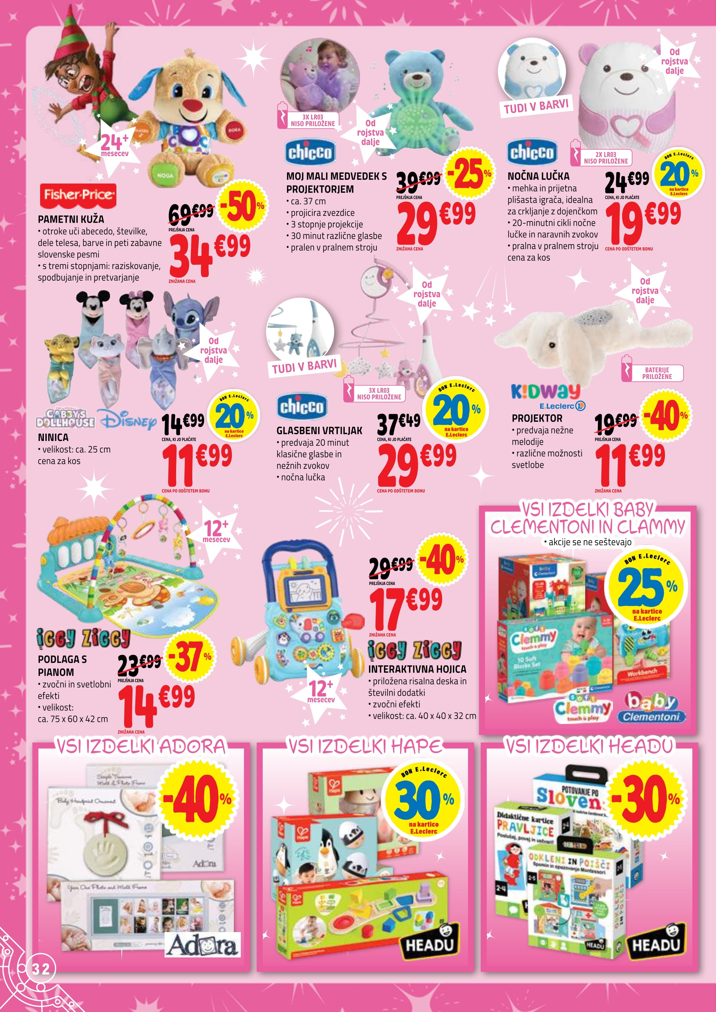 Stran 32. E.Leclerc kataloga - Akcije od 04.11. do 06.12.2025.