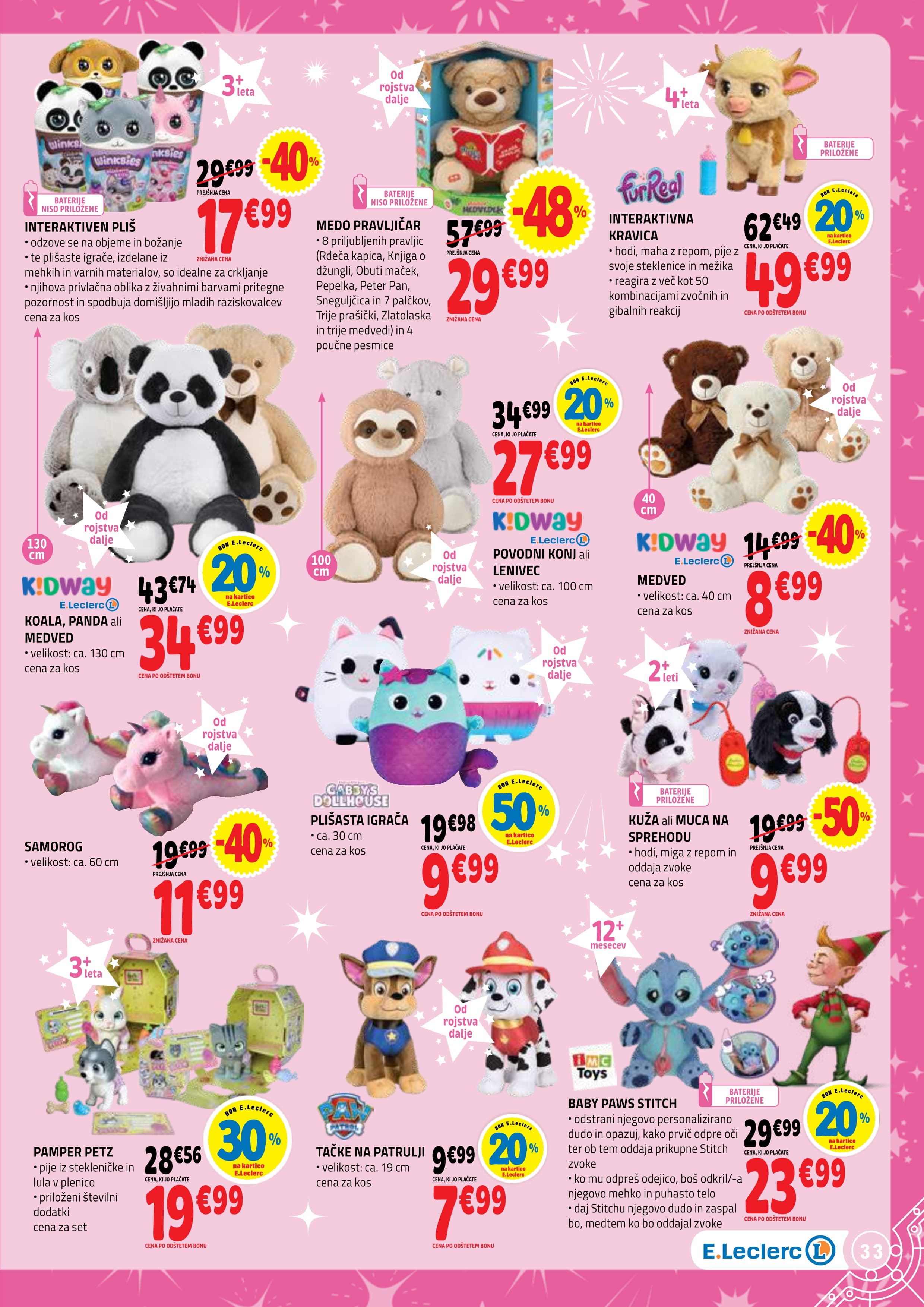 Stran 33. E.Leclerc kataloga - Akcije od 04.11. do 06.12.2025.