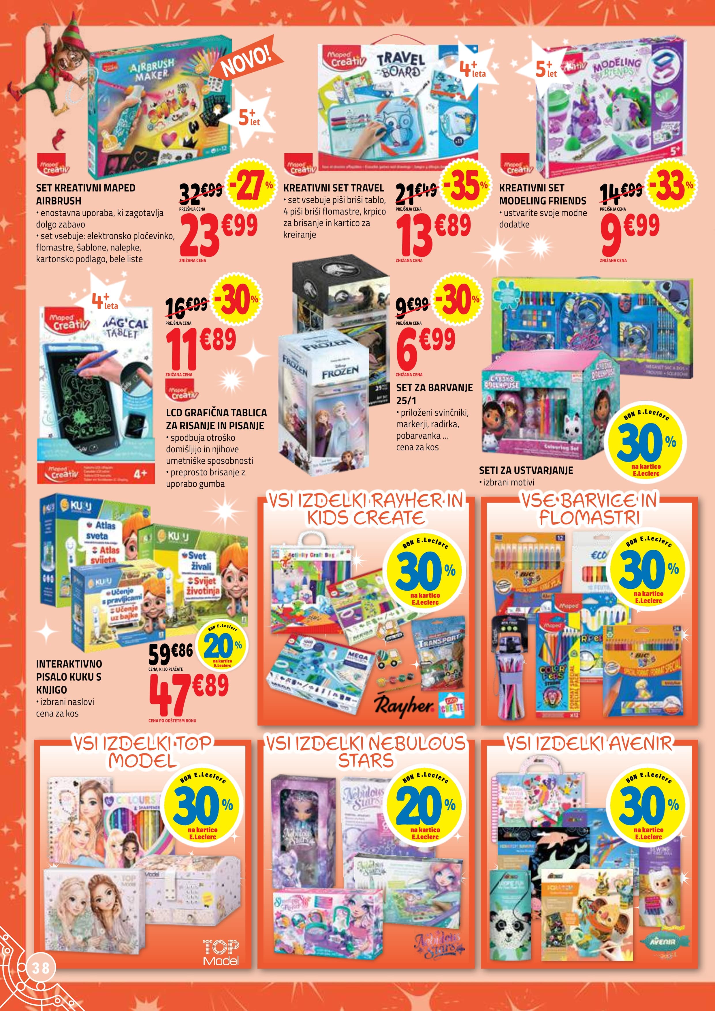 Stran 38. E.Leclerc kataloga - Akcije od 04.11. do 06.12.2025.