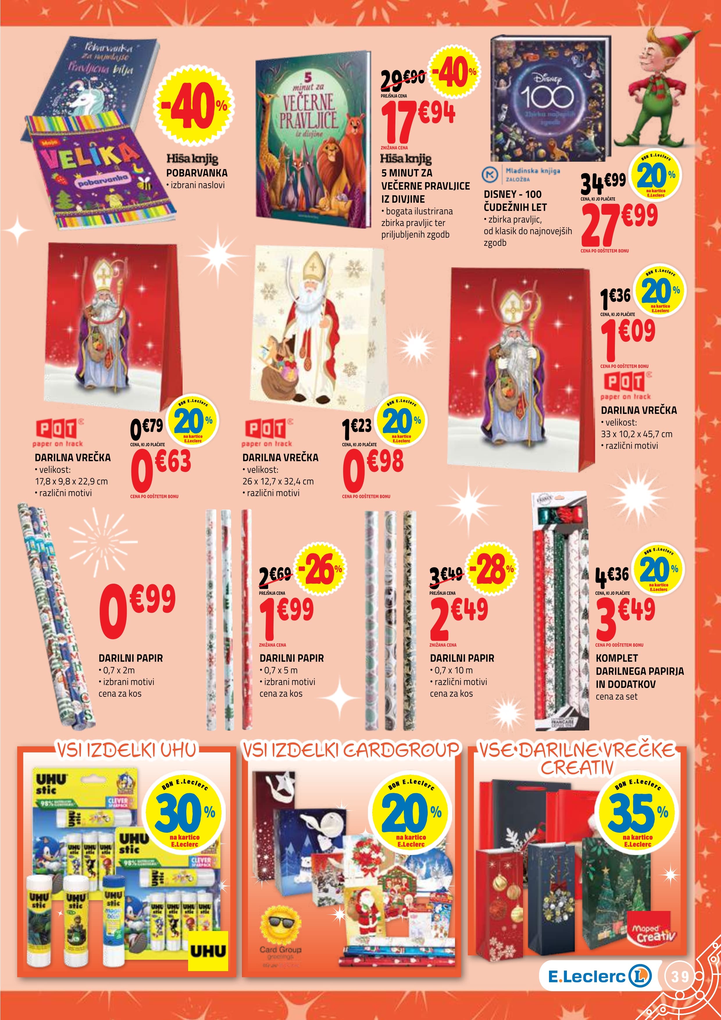 Stran 39. E.Leclerc kataloga - Akcije od 04.11. do 06.12.2025.