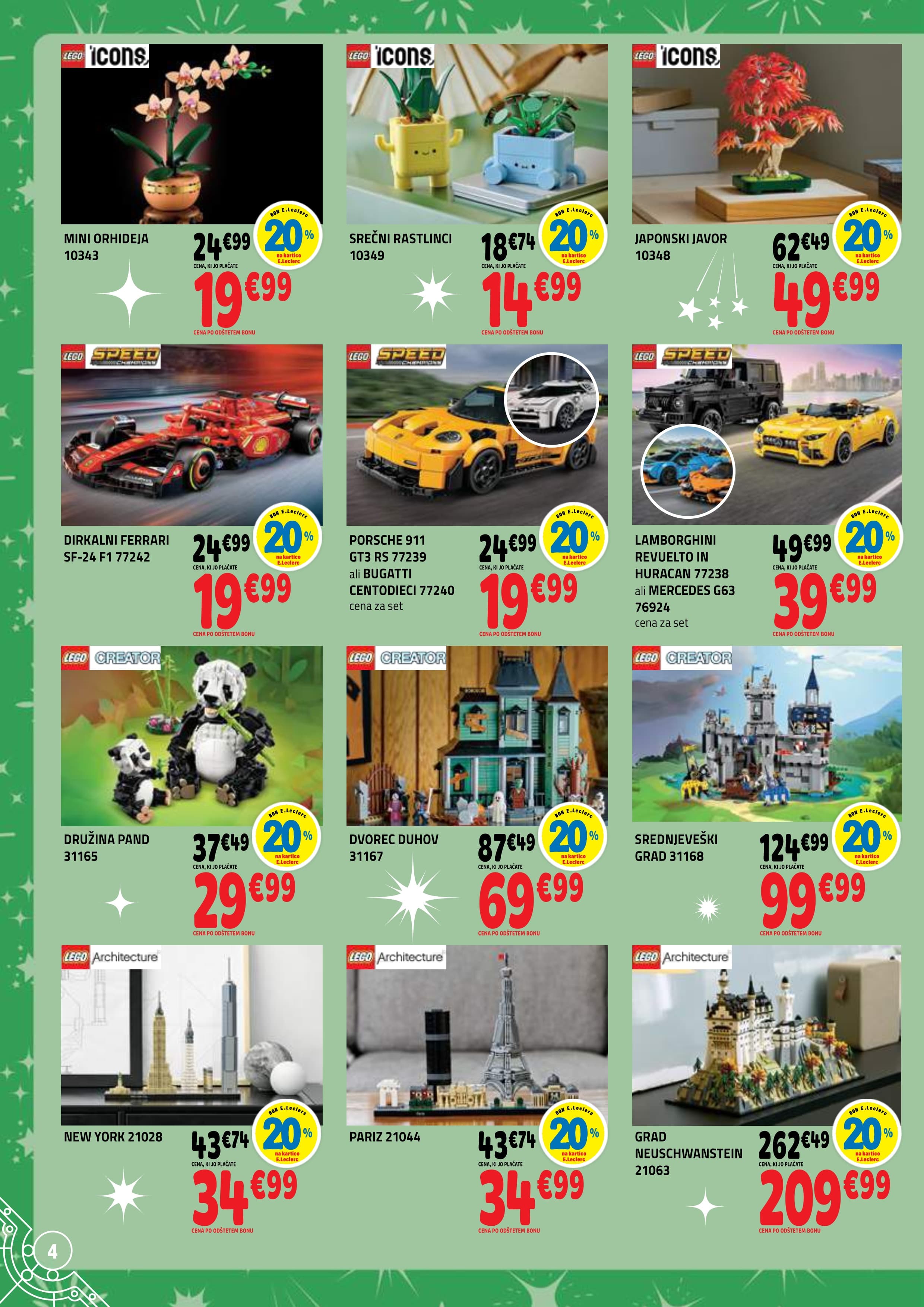 Stran 4. E.Leclerc kataloga - Akcije od 04.11. do 06.12.2025.