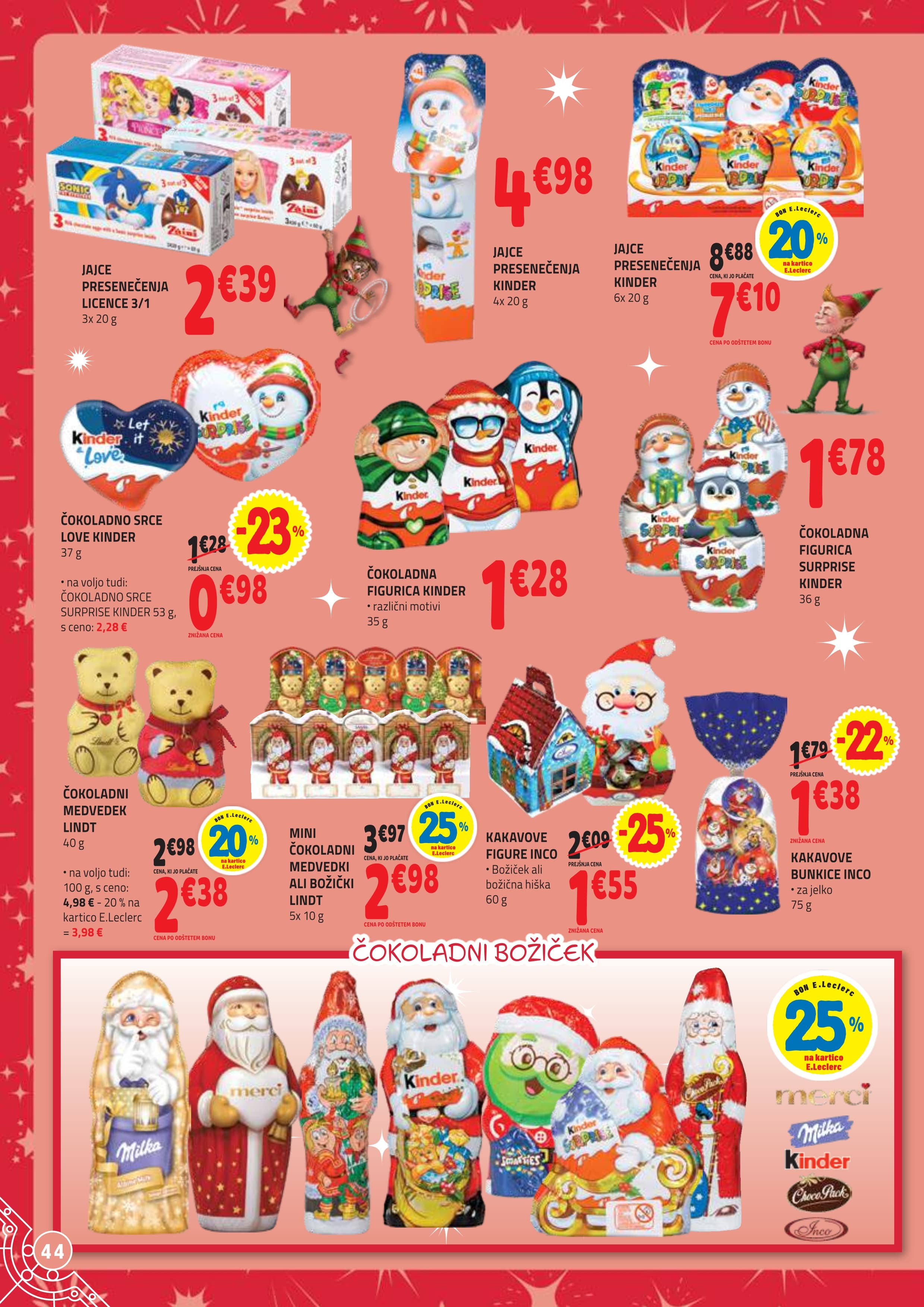 Stran 44. E.Leclerc kataloga - Akcije od 04.11. do 06.12.2025.