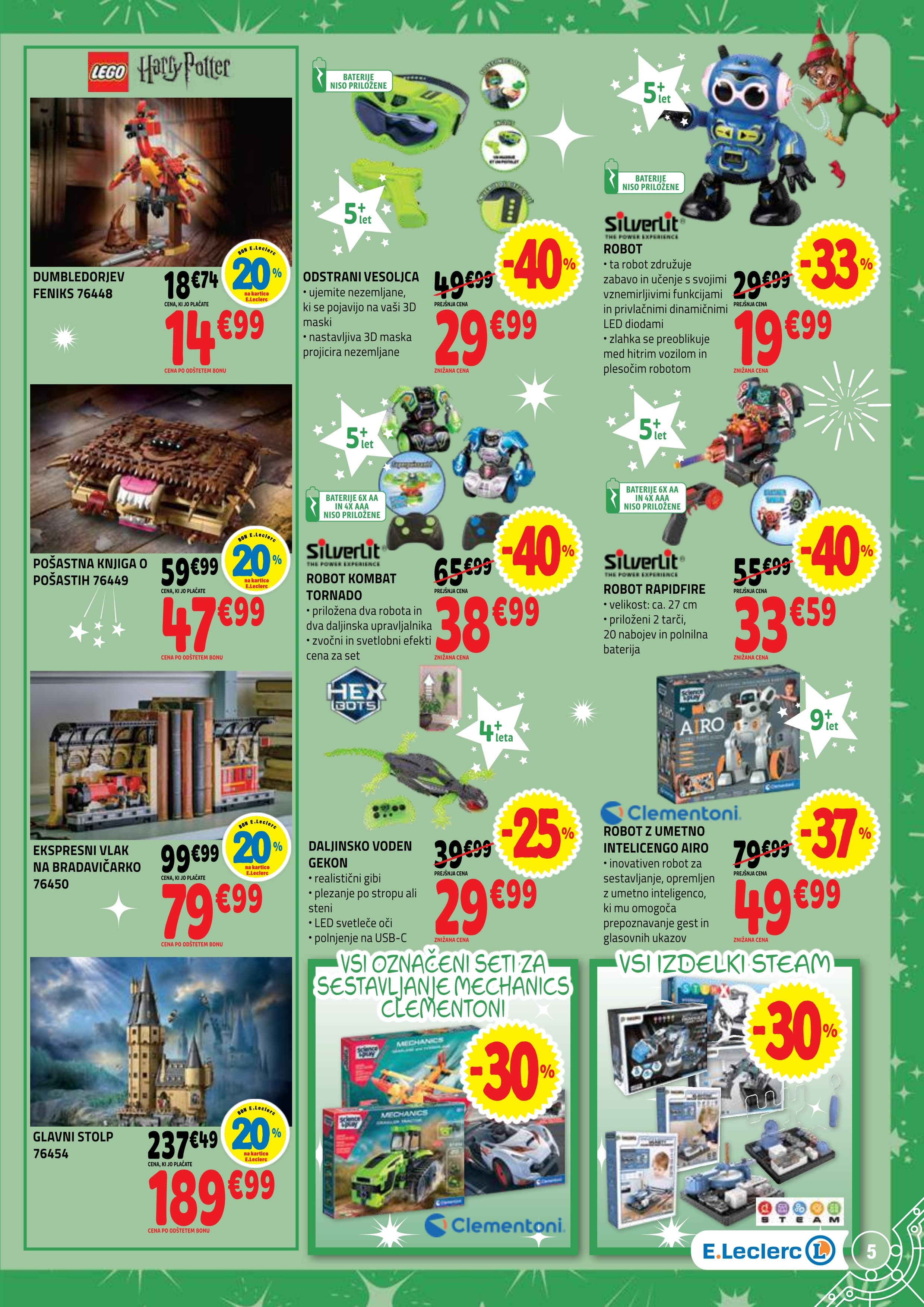 Stran 5. E.Leclerc kataloga - Akcije od 04.11. do 06.12.2025.