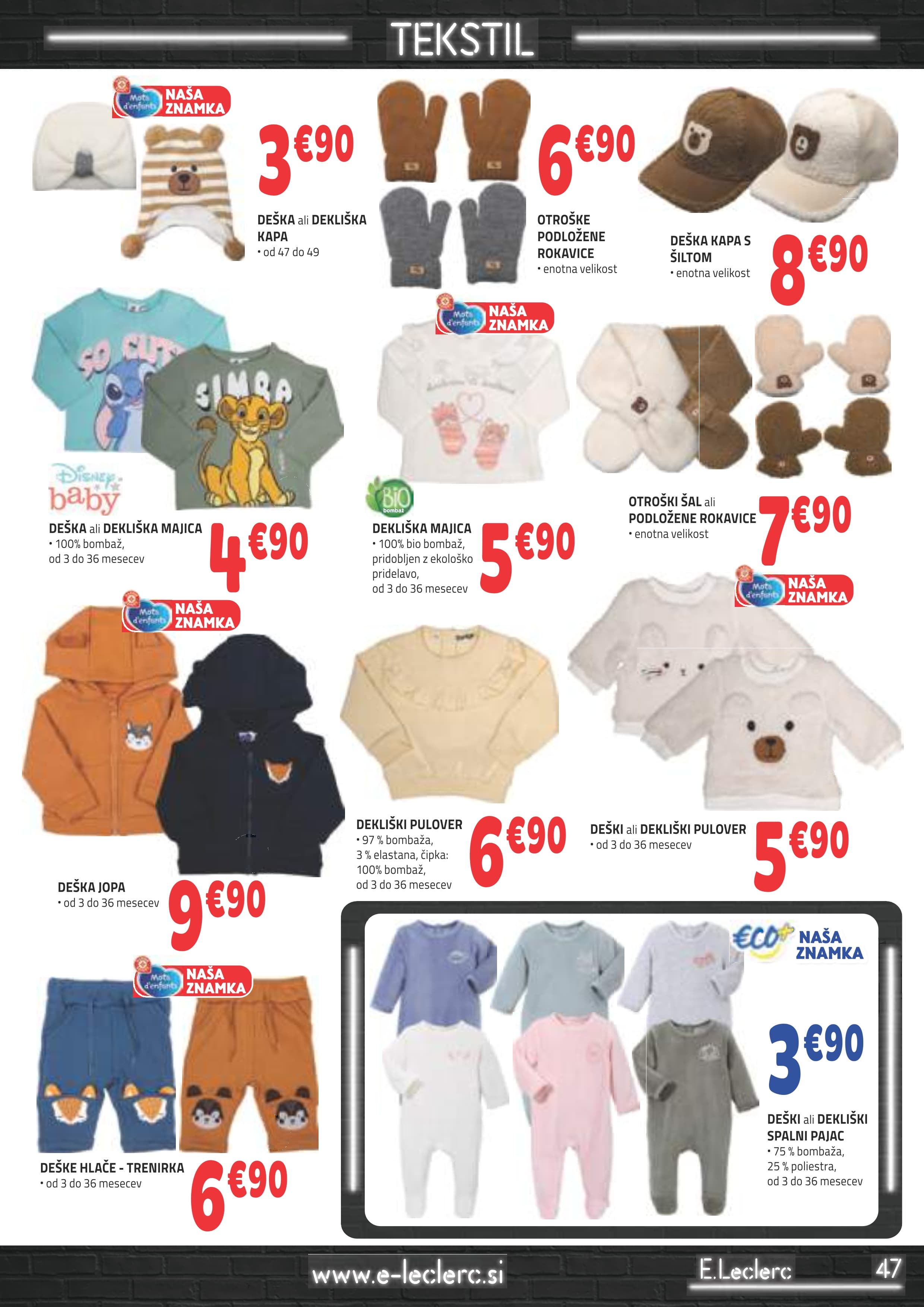 Stran 9. E.Leclerc kataloga - Akcije od 05.11. do 15.11.2025.