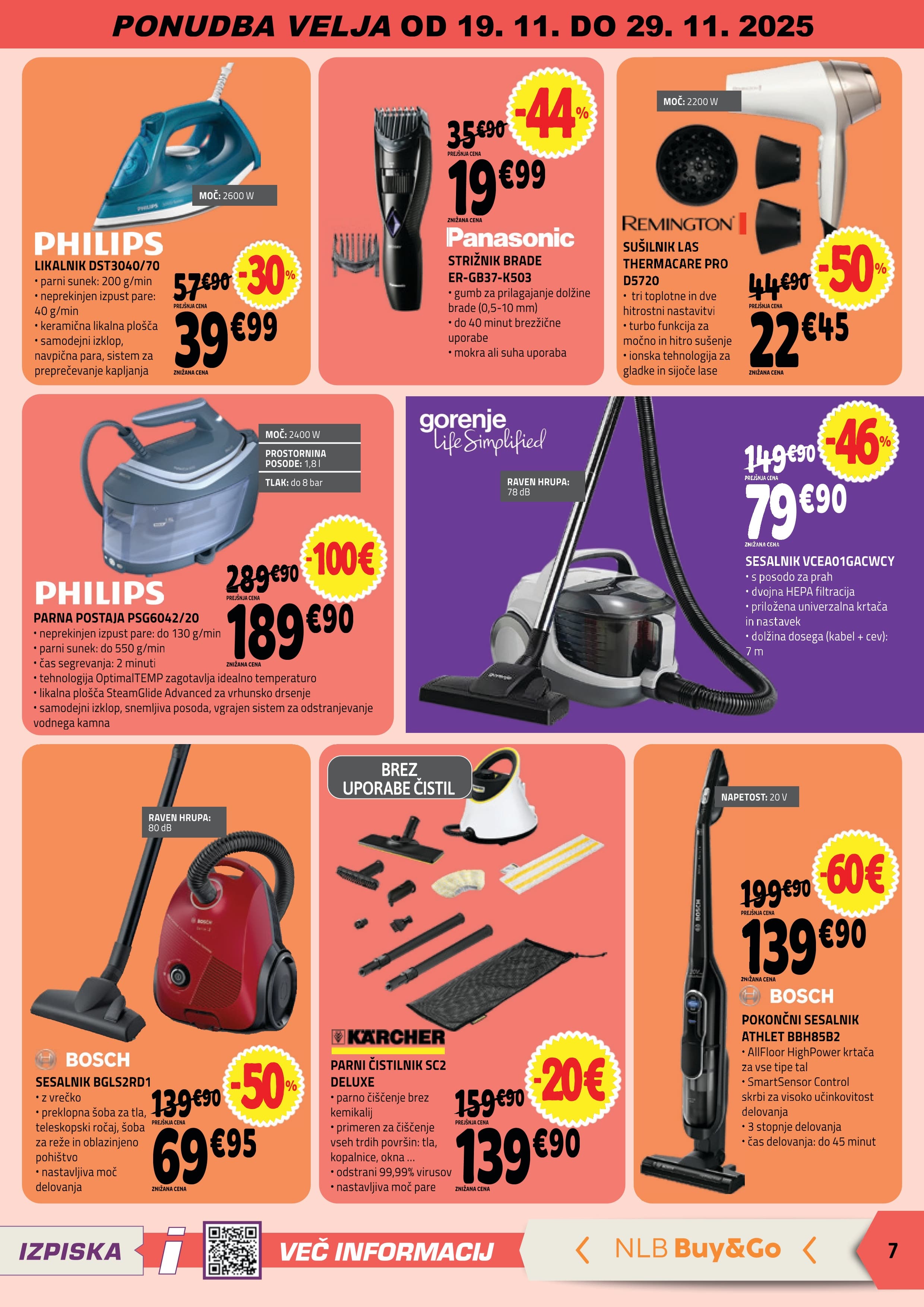 Stran 7. E.Leclerc kataloga - Akcije od 19.11. do 29.11.2025.