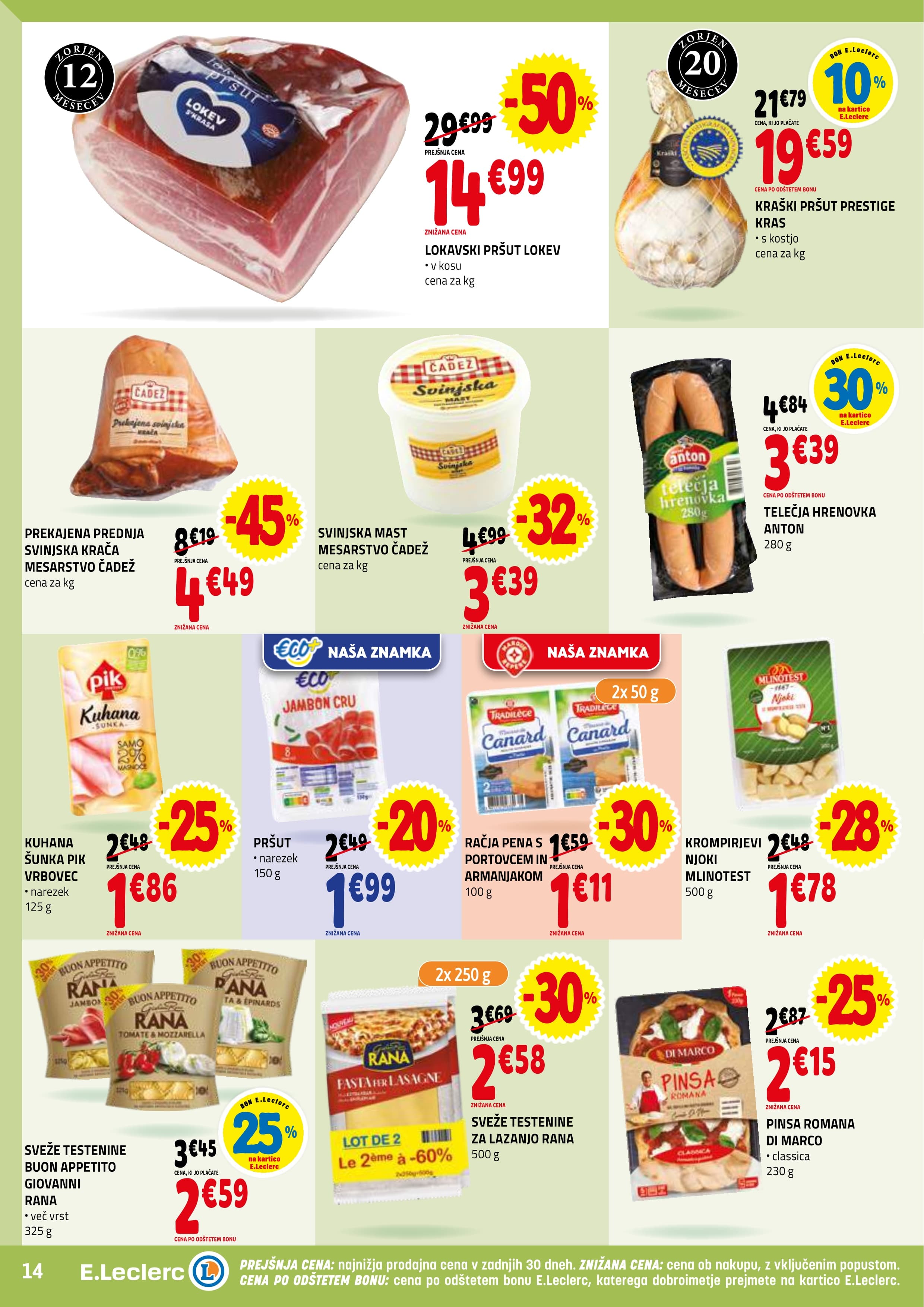 Stran 14. E.Leclerc kataloga - Akcije od 19.11. do 29.11.2025.