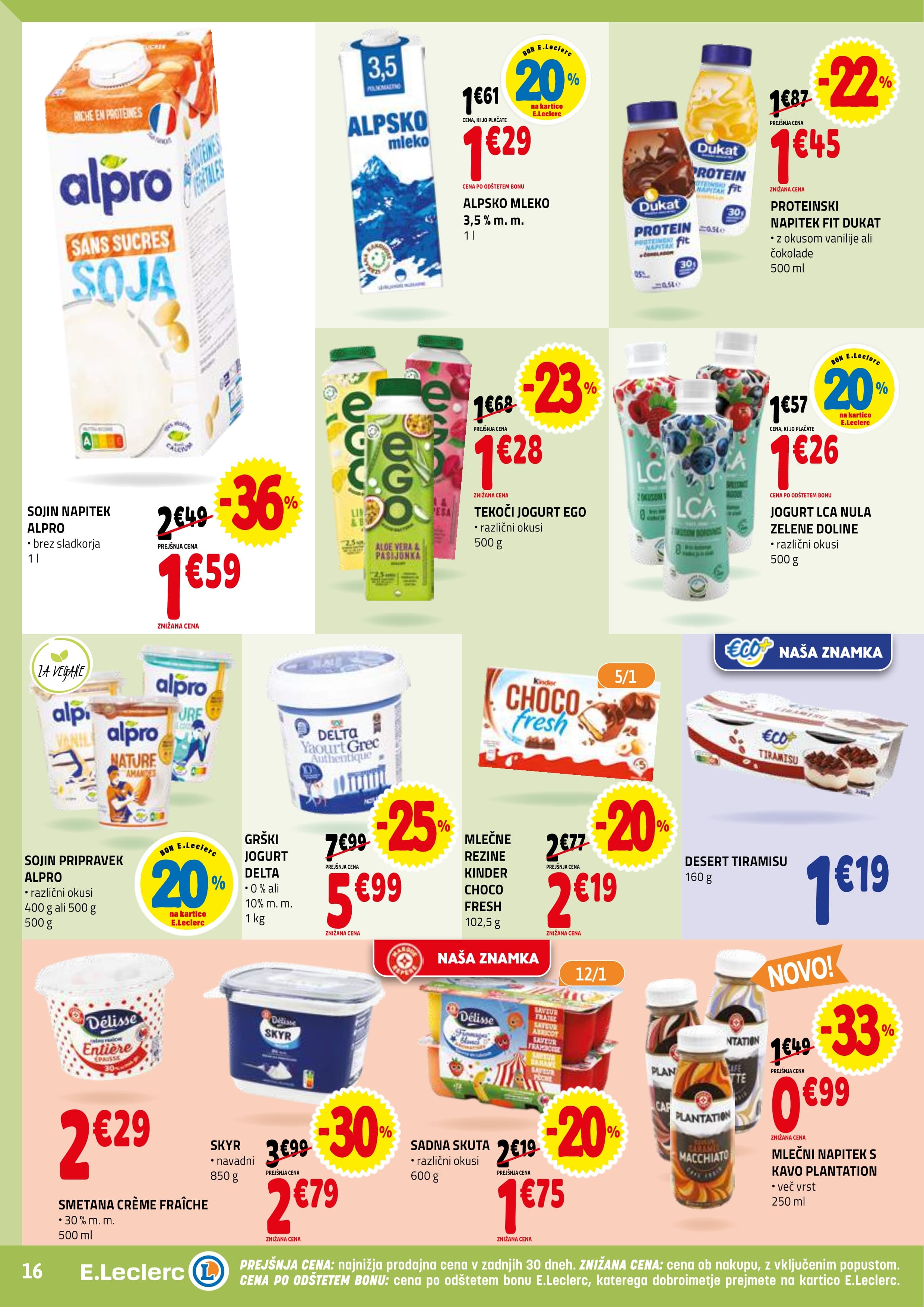 Stran 16. E.Leclerc kataloga - Akcije od 19.11. do 29.11.2025.