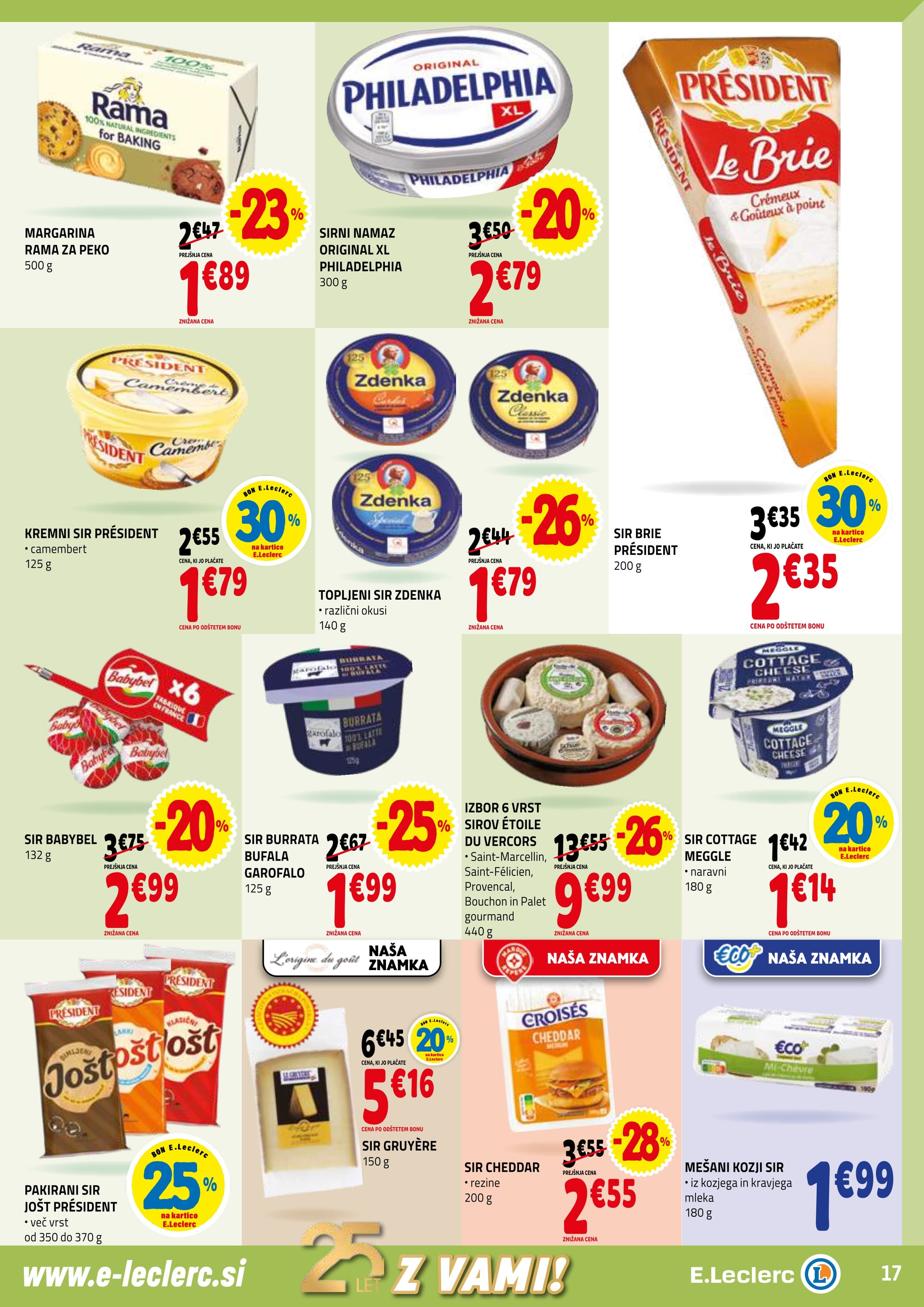 Stran 17. E.Leclerc kataloga - Akcije od 19.11. do 29.11.2025.
