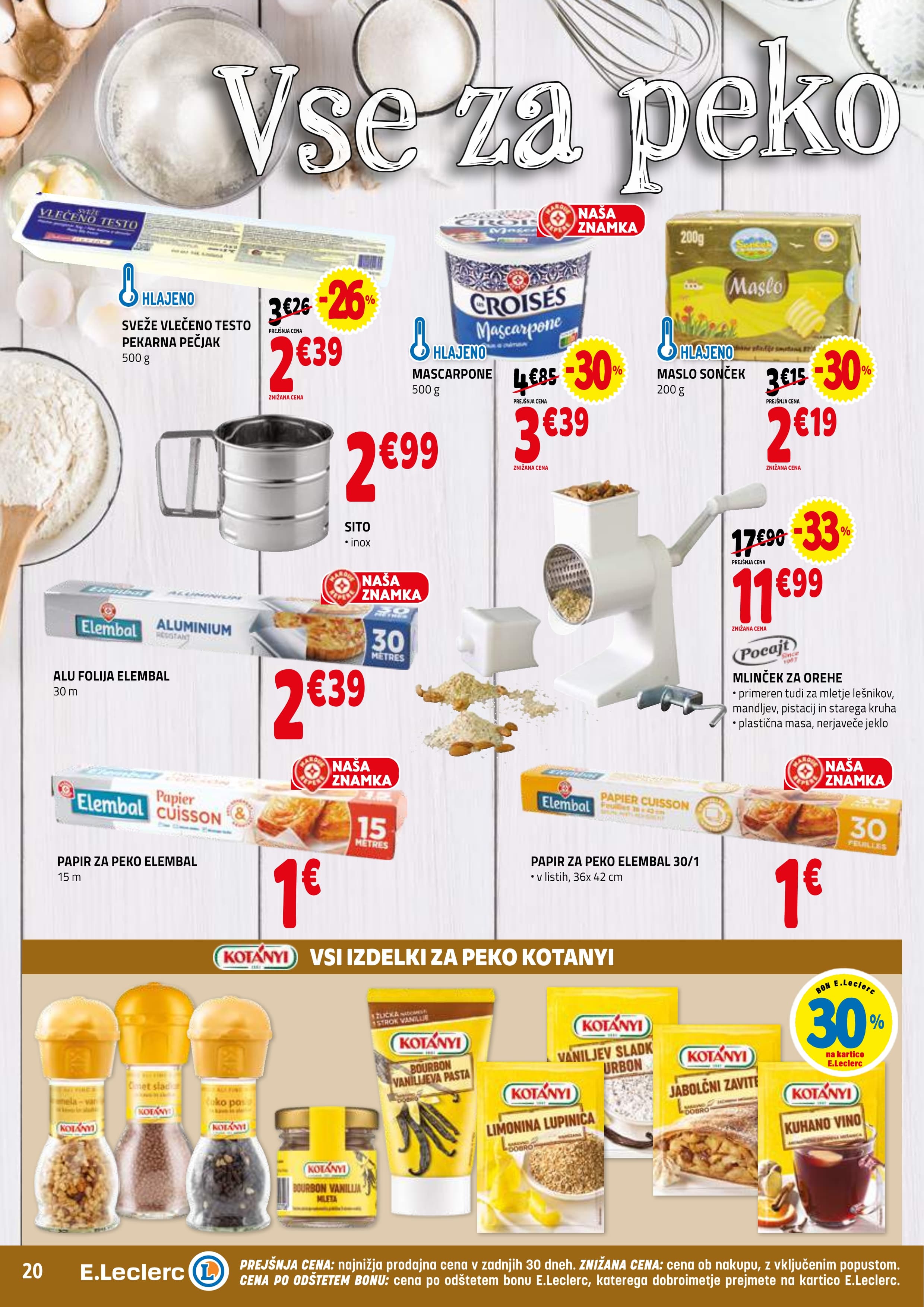 Stran 20. E.Leclerc kataloga - Akcije od 19.11. do 29.11.2025.