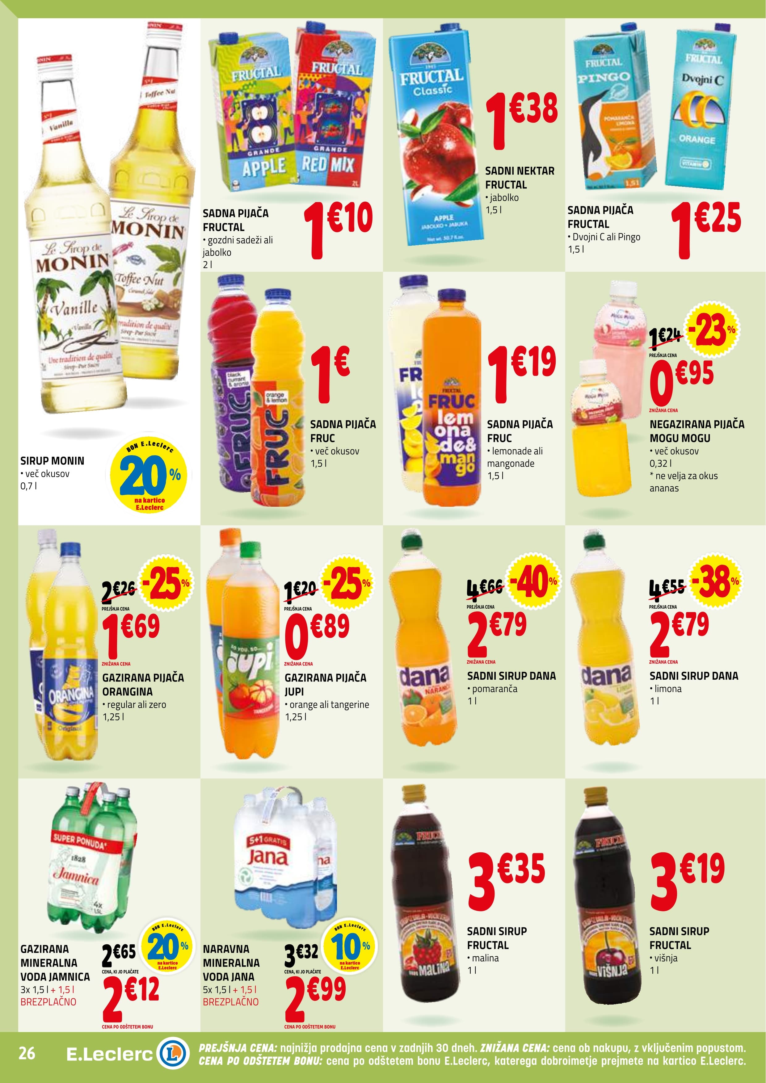 Stran 26. E.Leclerc kataloga - Akcije od 19.11. do 29.11.2025.
