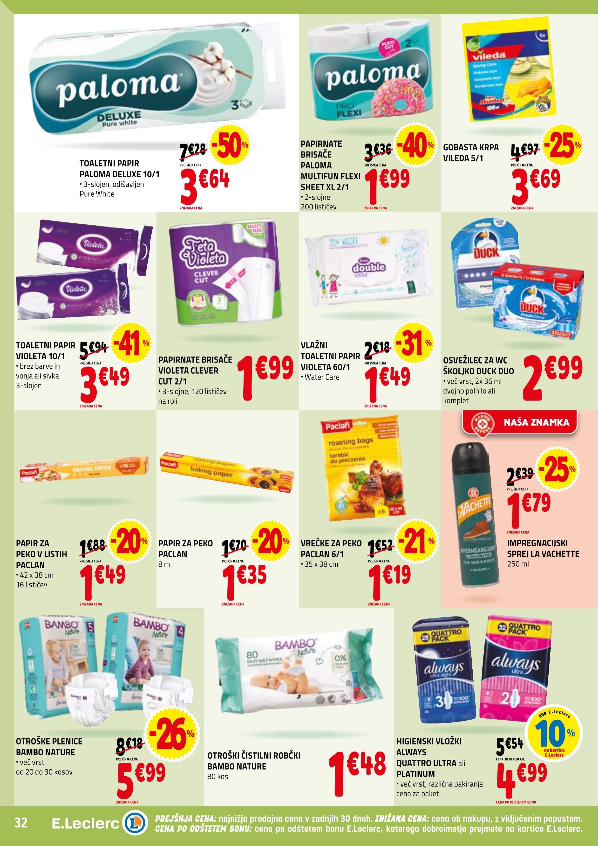 Stran 32. E.Leclerc kataloga - Akcije od 19.11. do 29.11.2025.