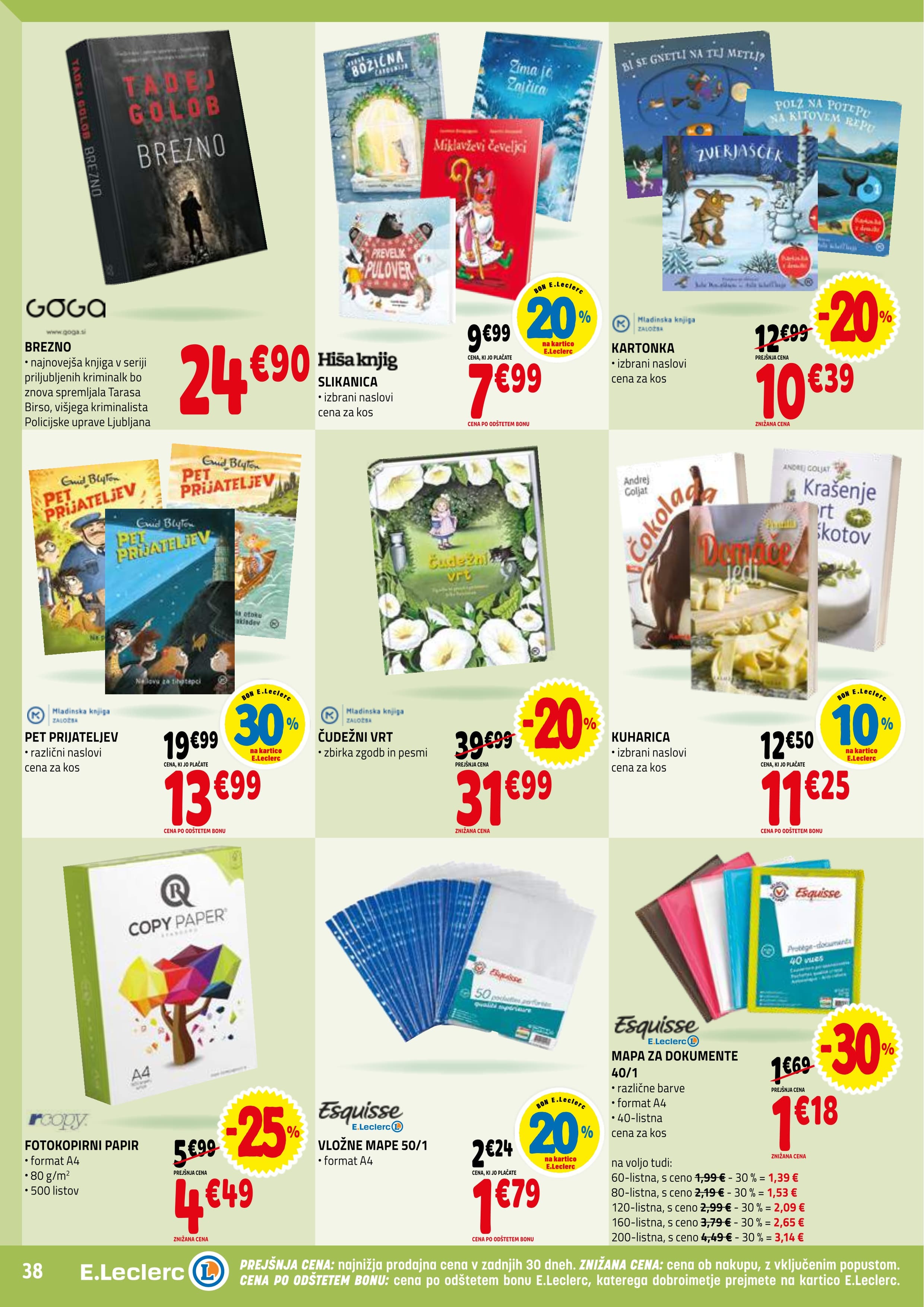Stran 38. E.Leclerc kataloga - Akcije od 19.11. do 29.11.2025.