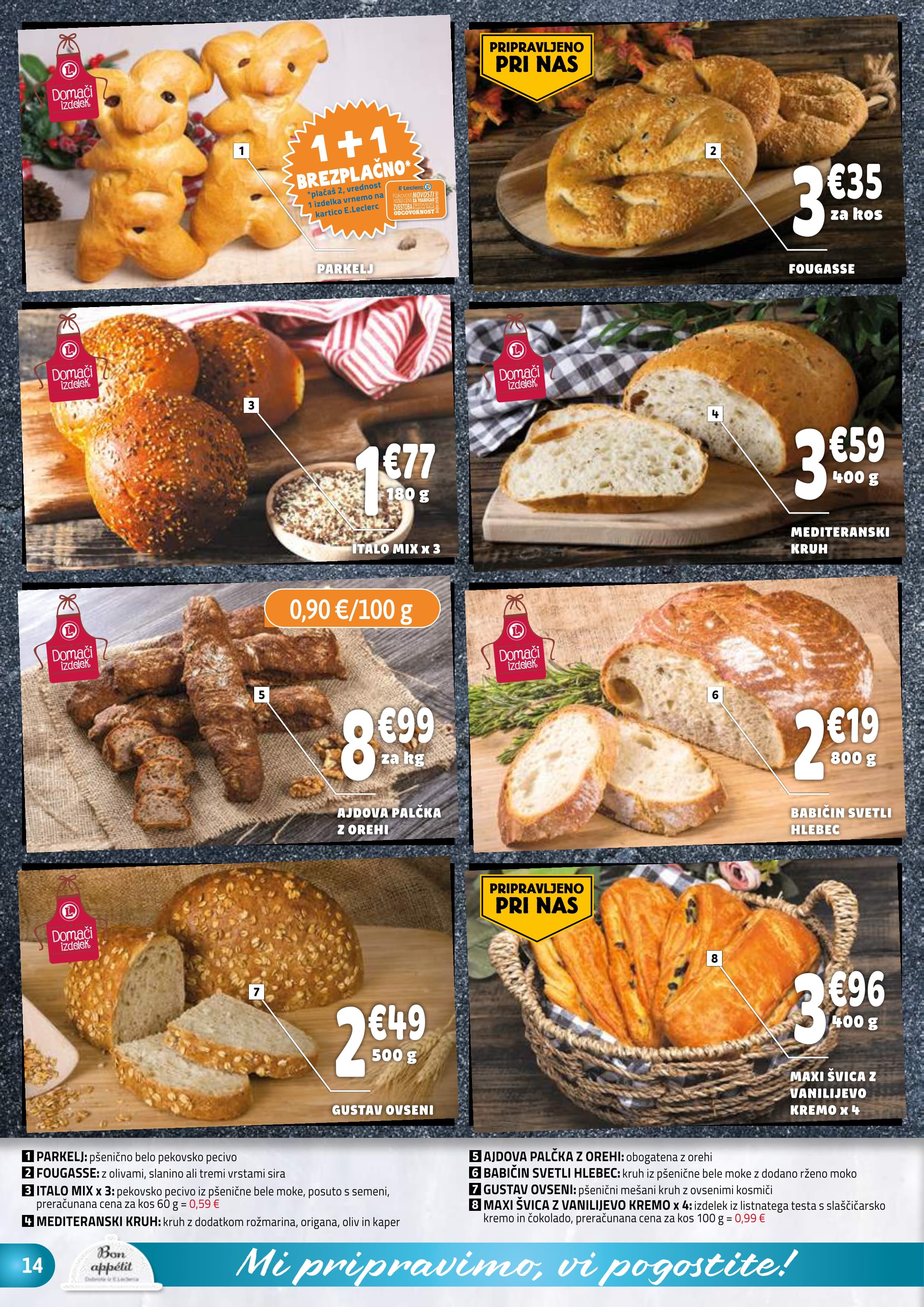 Stran 14. E.Leclerc kataloga - Akcije od 26.11. do 06.12.2025.