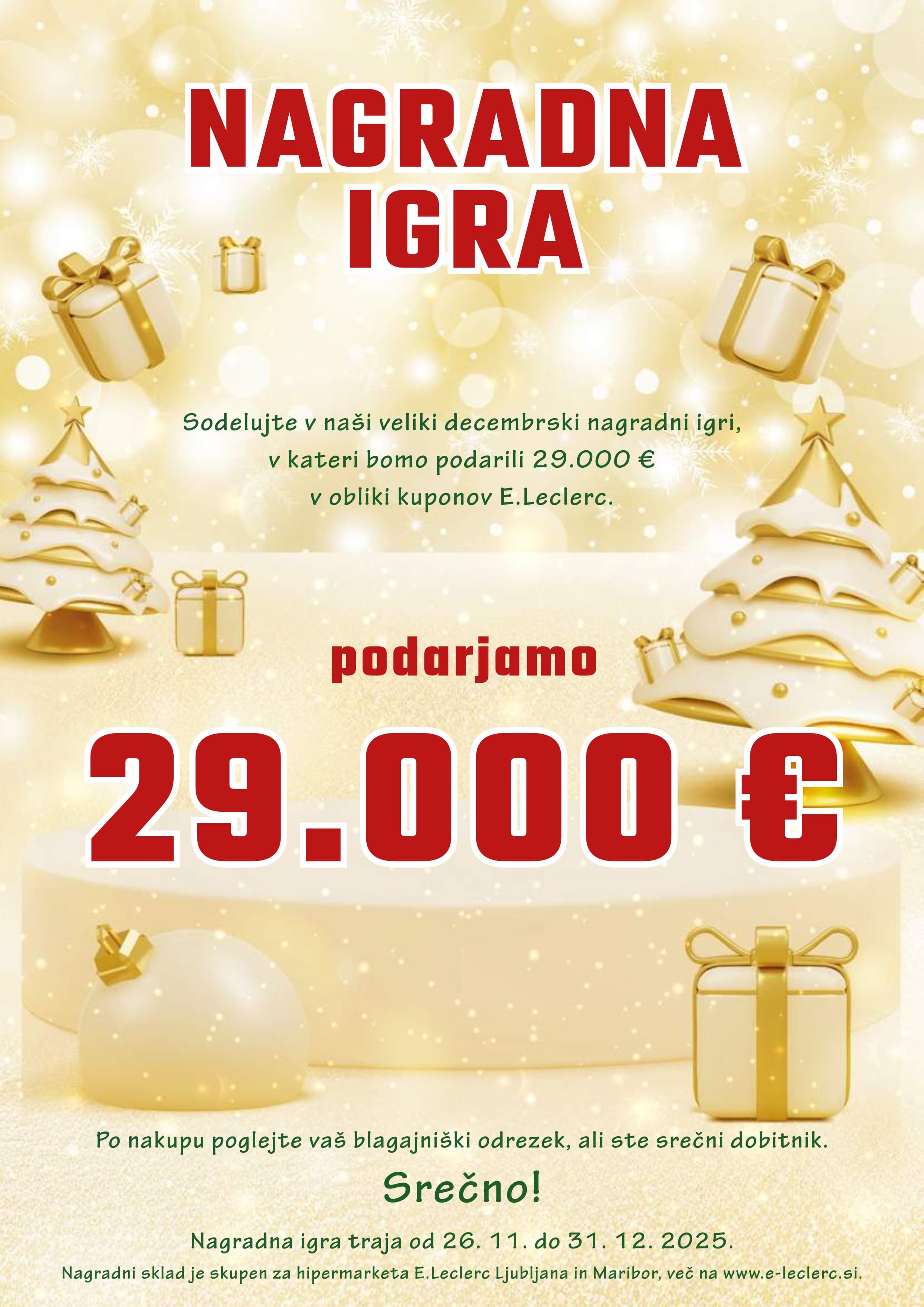 Stran 2. E.Leclerc kataloga - Akcije od 26.11. do 06.12.2025.