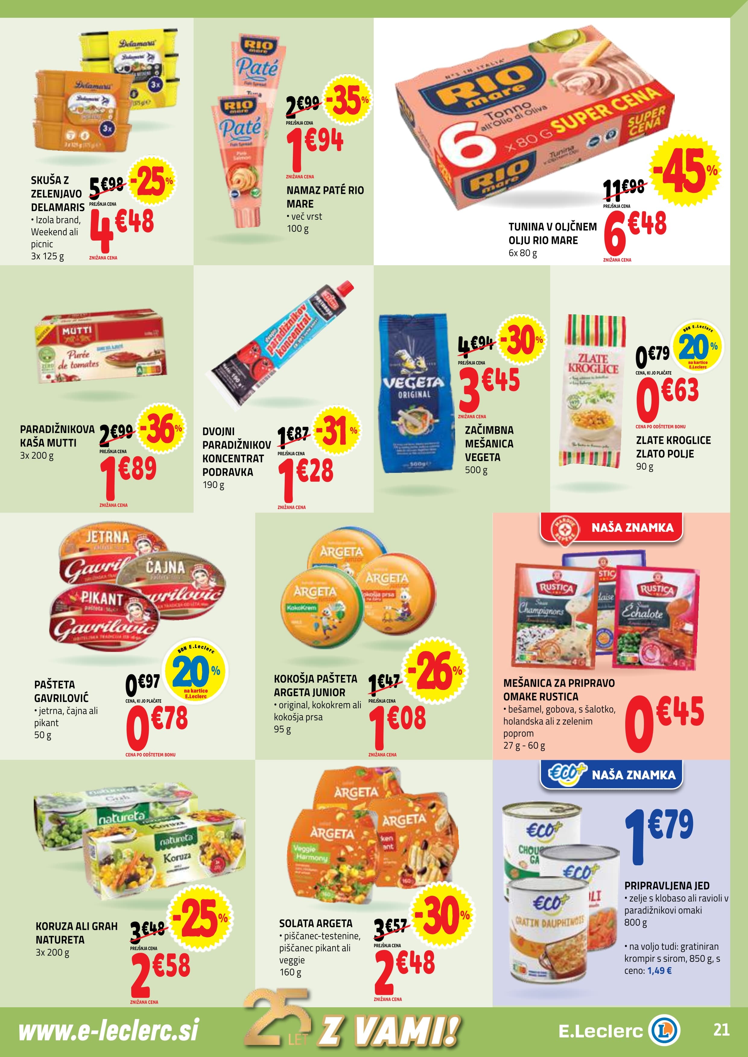 Stran 21. E.Leclerc kataloga - Akcije od 26.11. do 06.12.2025.