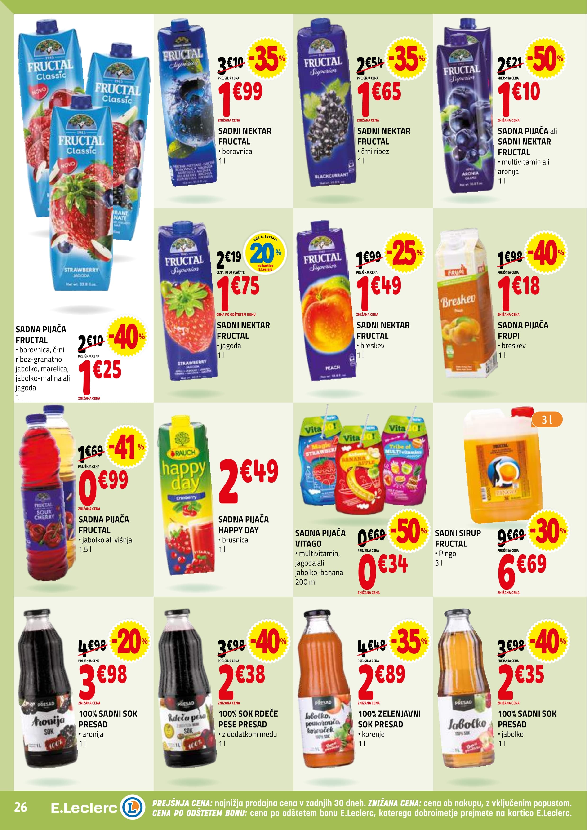 Stran 26. E.Leclerc kataloga - Akcije od 26.11. do 06.12.2025.