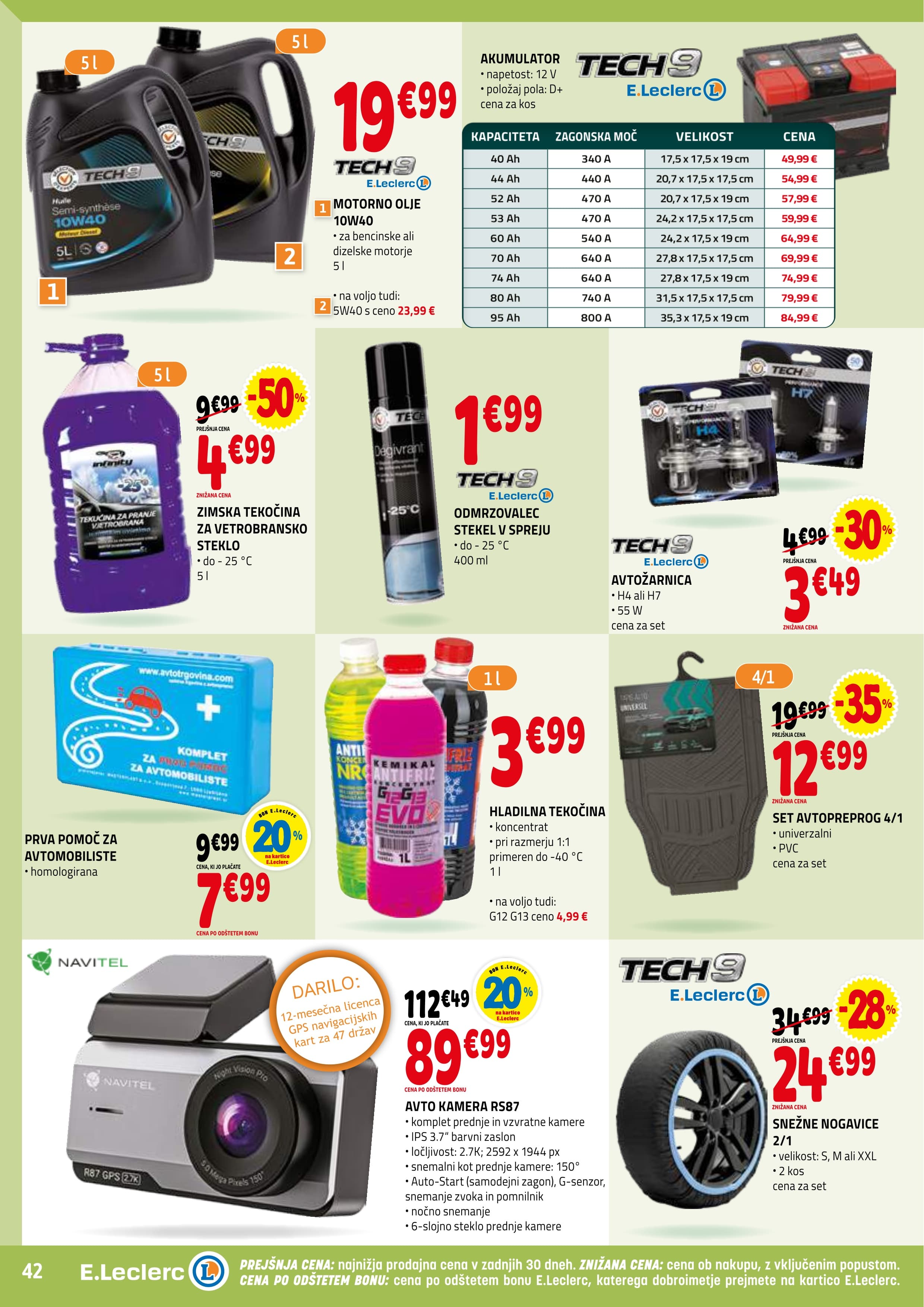 Stran 42. E.Leclerc kataloga - Akcije od 26.11. do 06.12.2025.