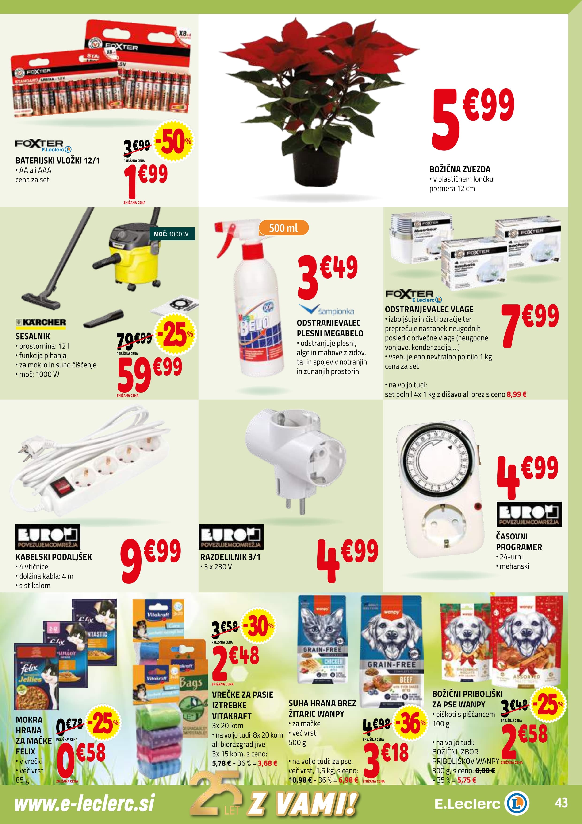 Stran 43. E.Leclerc kataloga - Akcije od 26.11. do 06.12.2025.