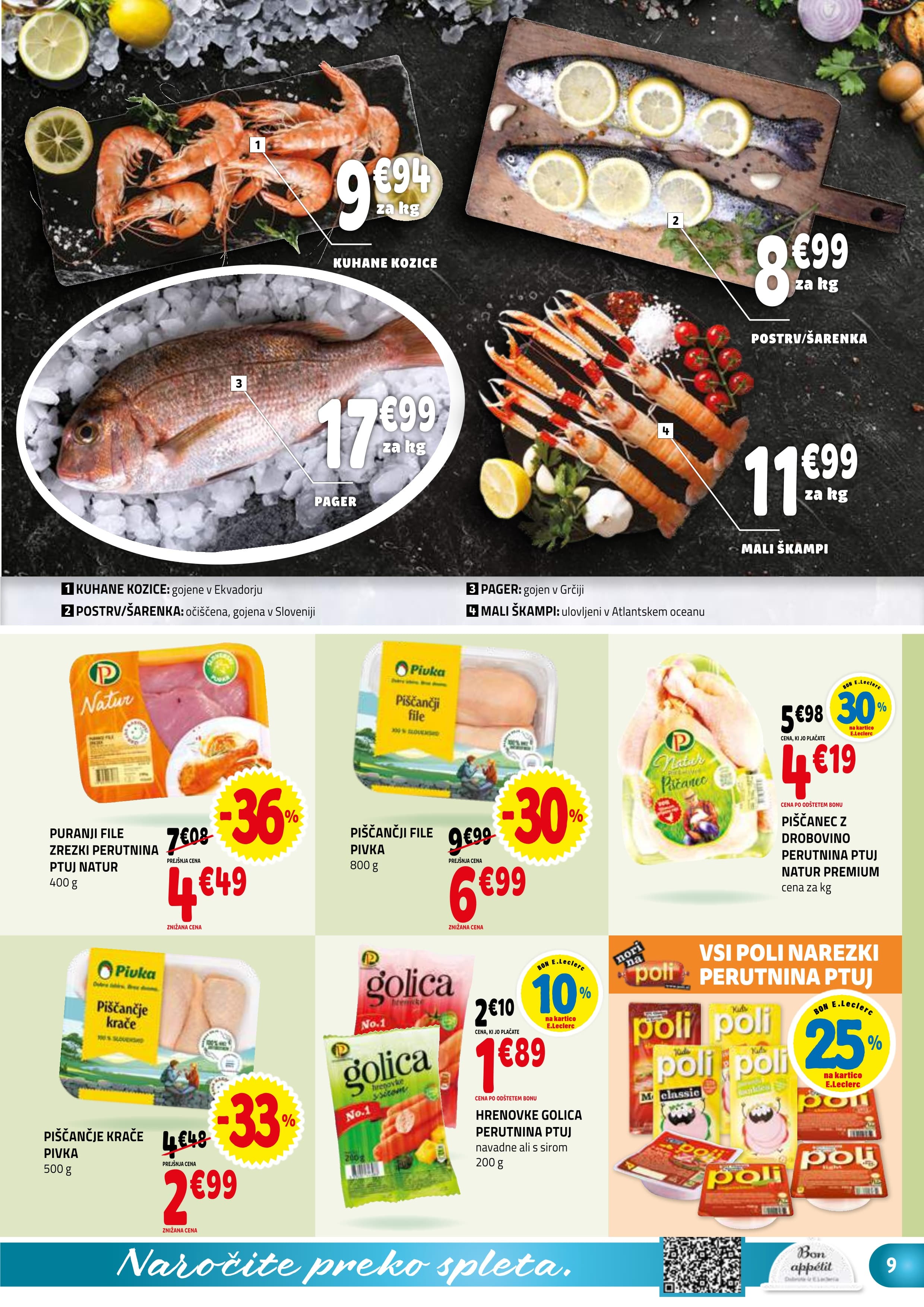 Stran 9. E.Leclerc kataloga - Akcije od 26.11. do 06.12.2025.