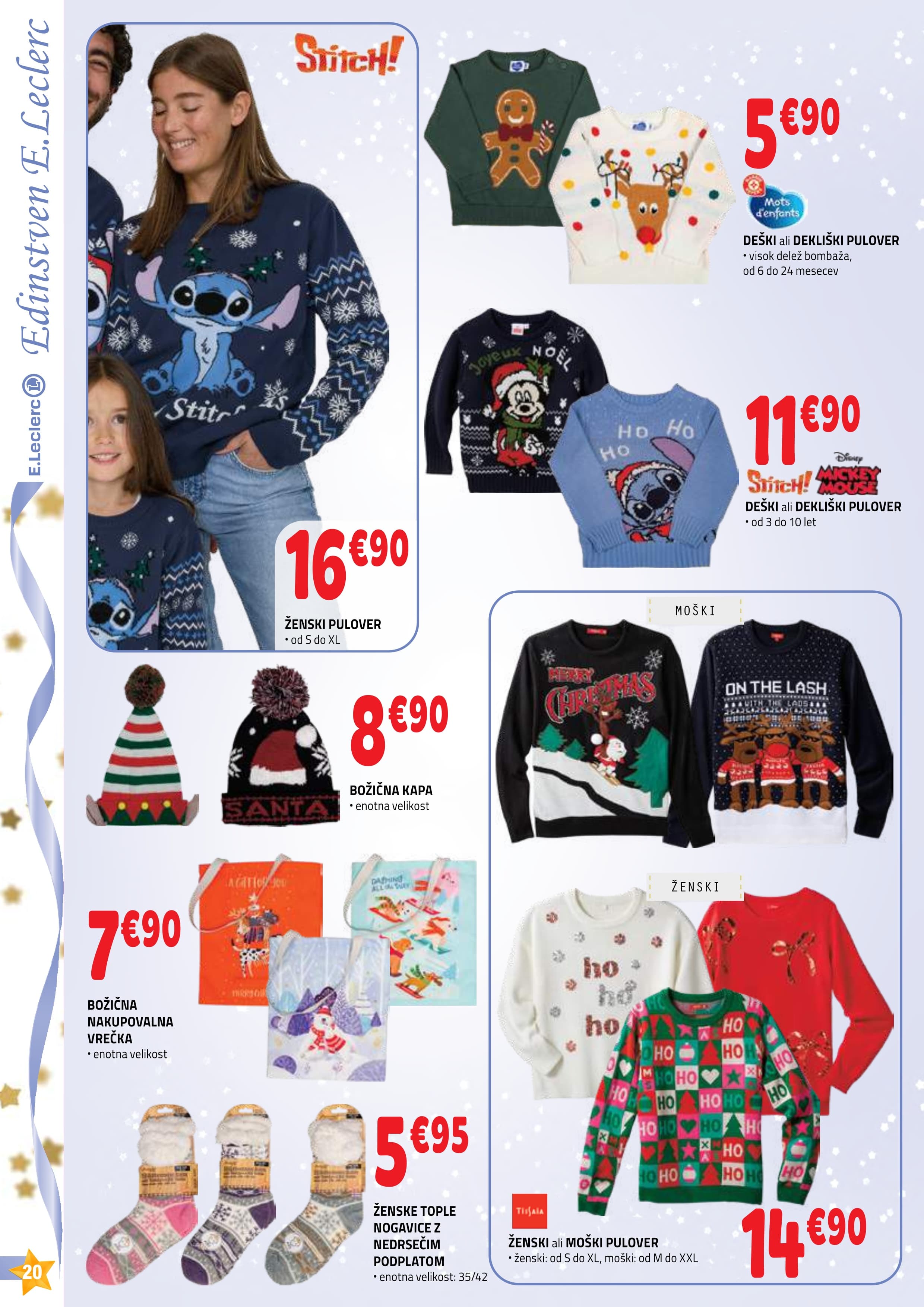 Stran 20. E.Leclerc kataloga - Akcije od 26.11. do 31.12.2025.
