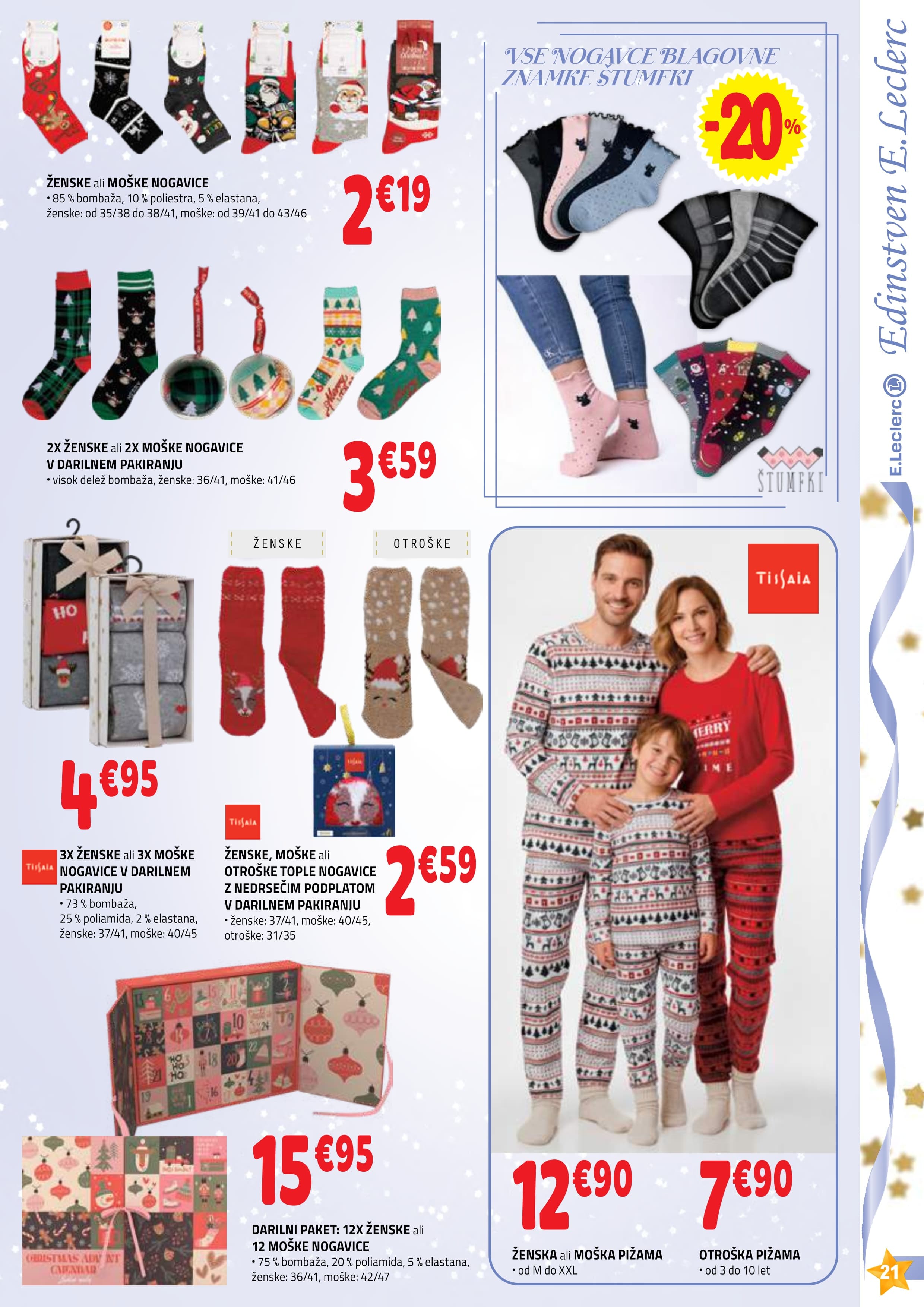 Stran 21. E.Leclerc kataloga - Akcije od 26.11. do 31.12.2025.