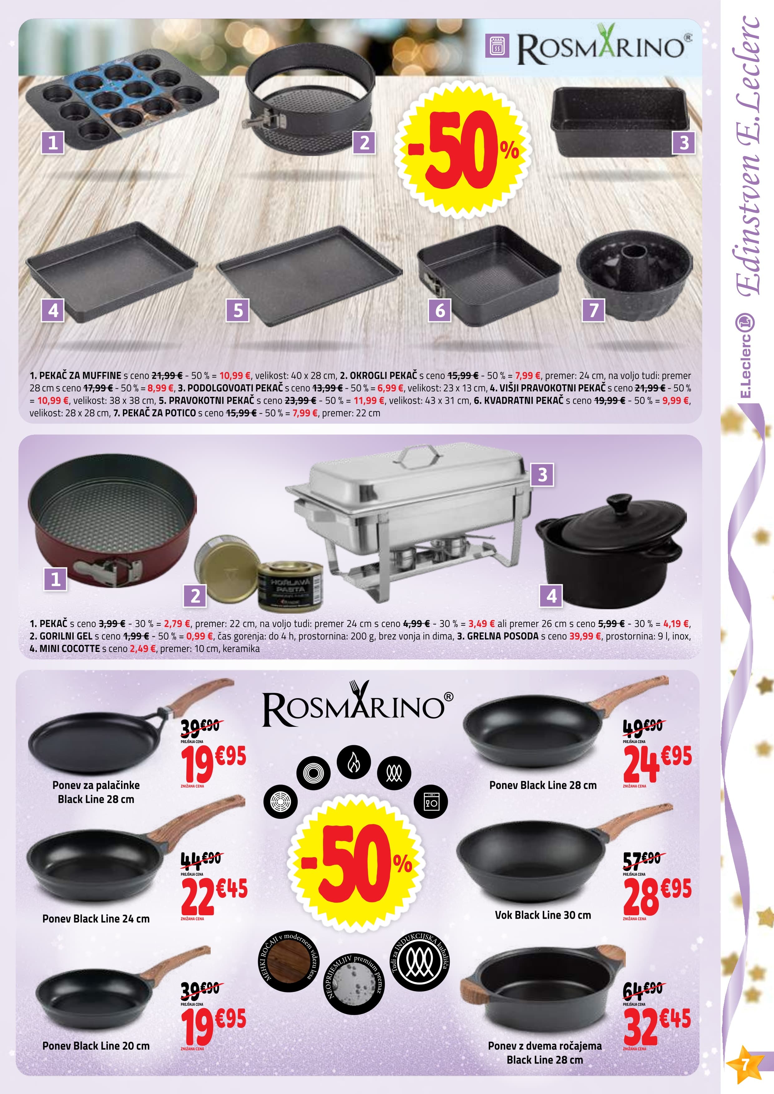 Stran 7. E.Leclerc kataloga - Akcije od 26.11. do 31.12.2025.