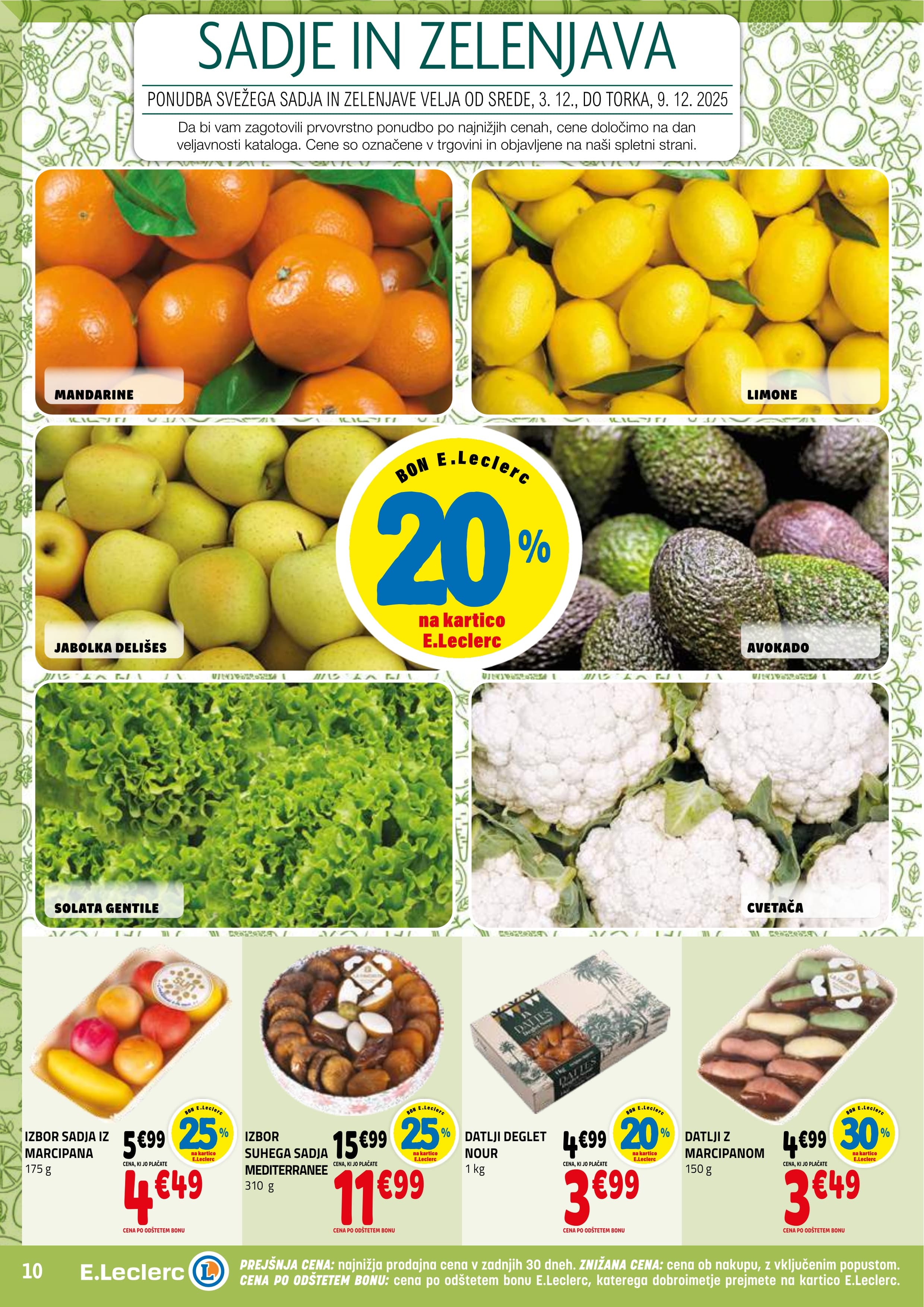 Stran 10. E.Leclerc kataloga - Akcije od 03.12. do 13.12.2025.