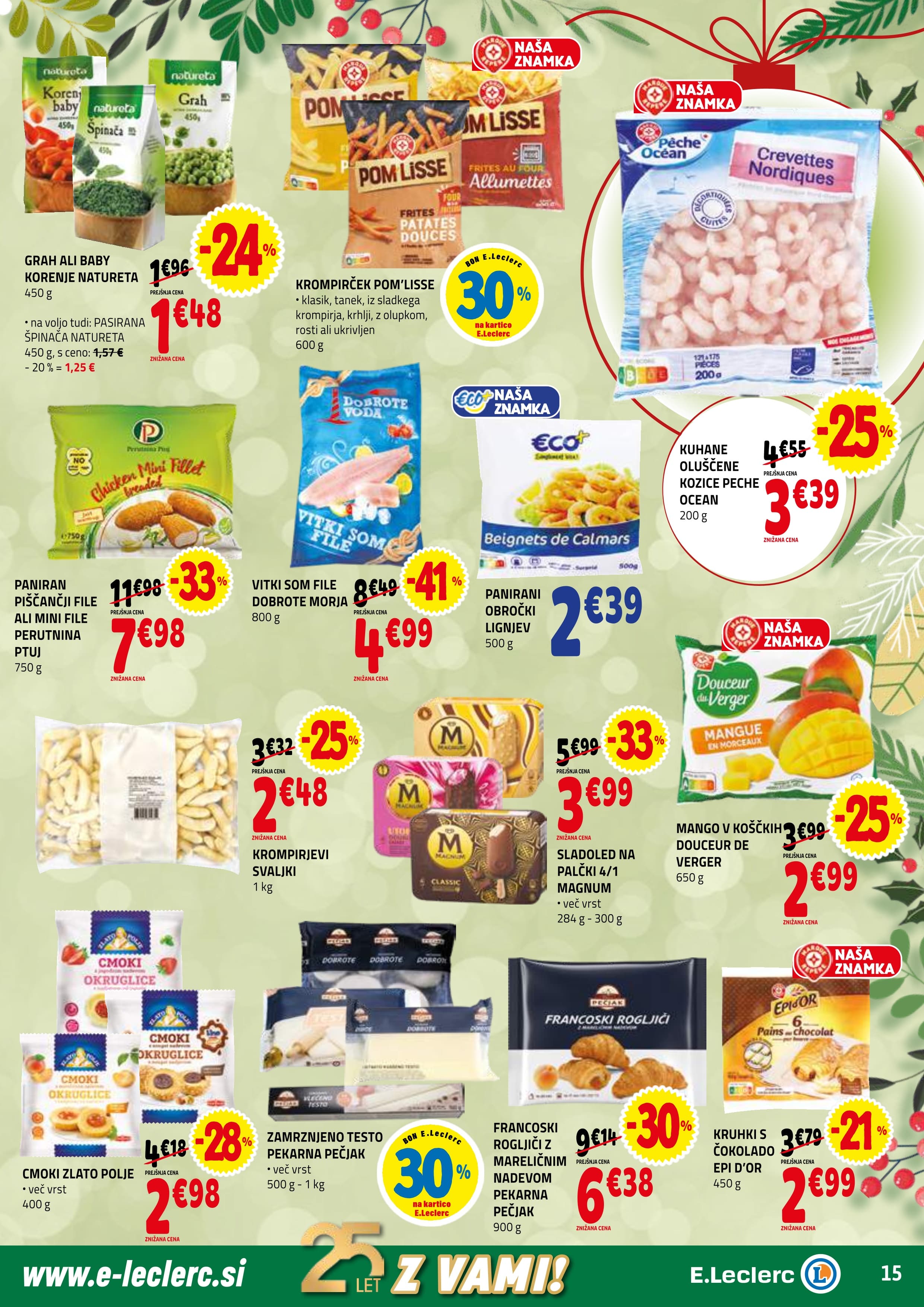 Stran 15. E.Leclerc kataloga - Akcije od 03.12. do 13.12.2025.