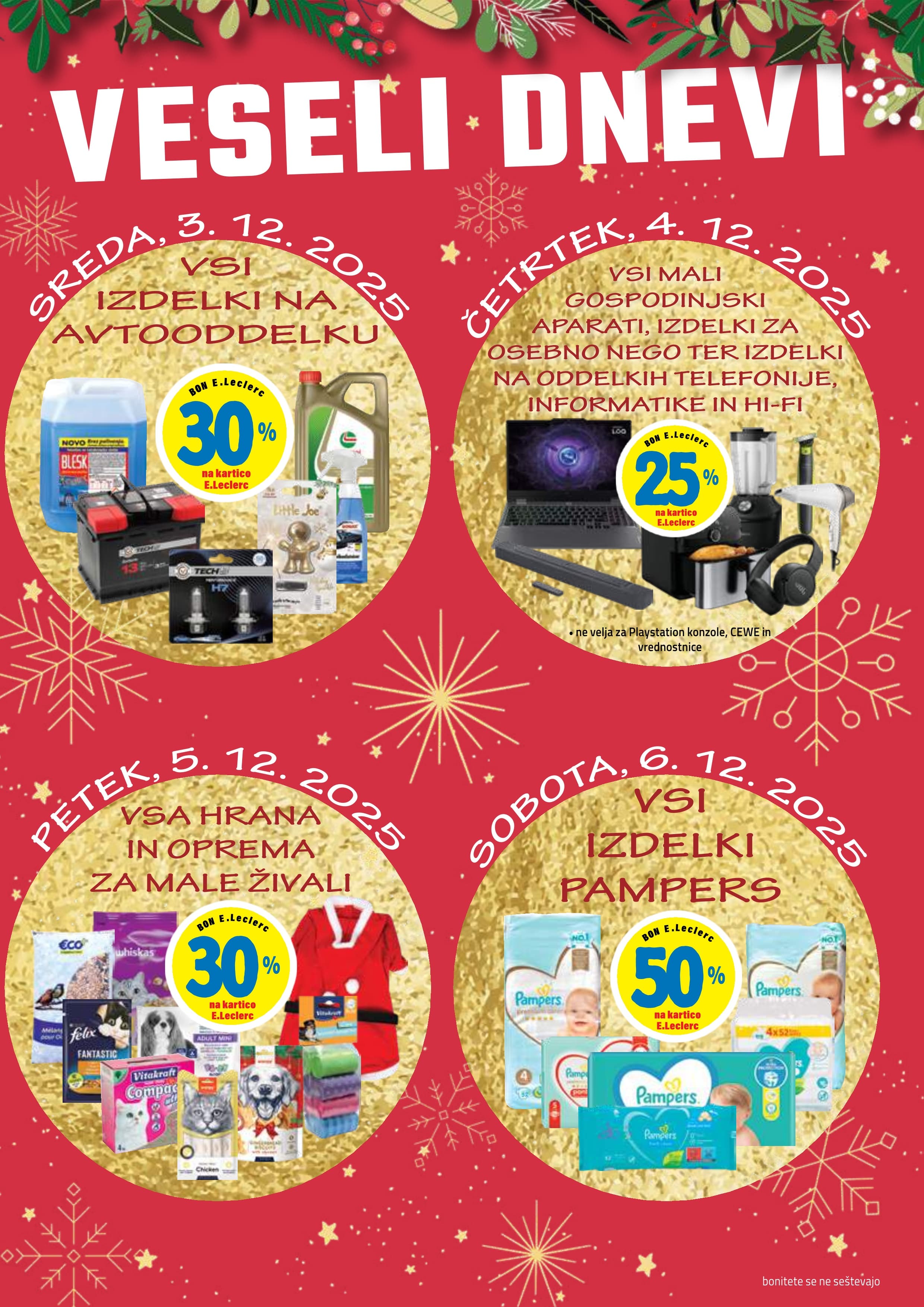 Stran 2. E.Leclerc kataloga - Akcije od 03.12. do 13.12.2025.