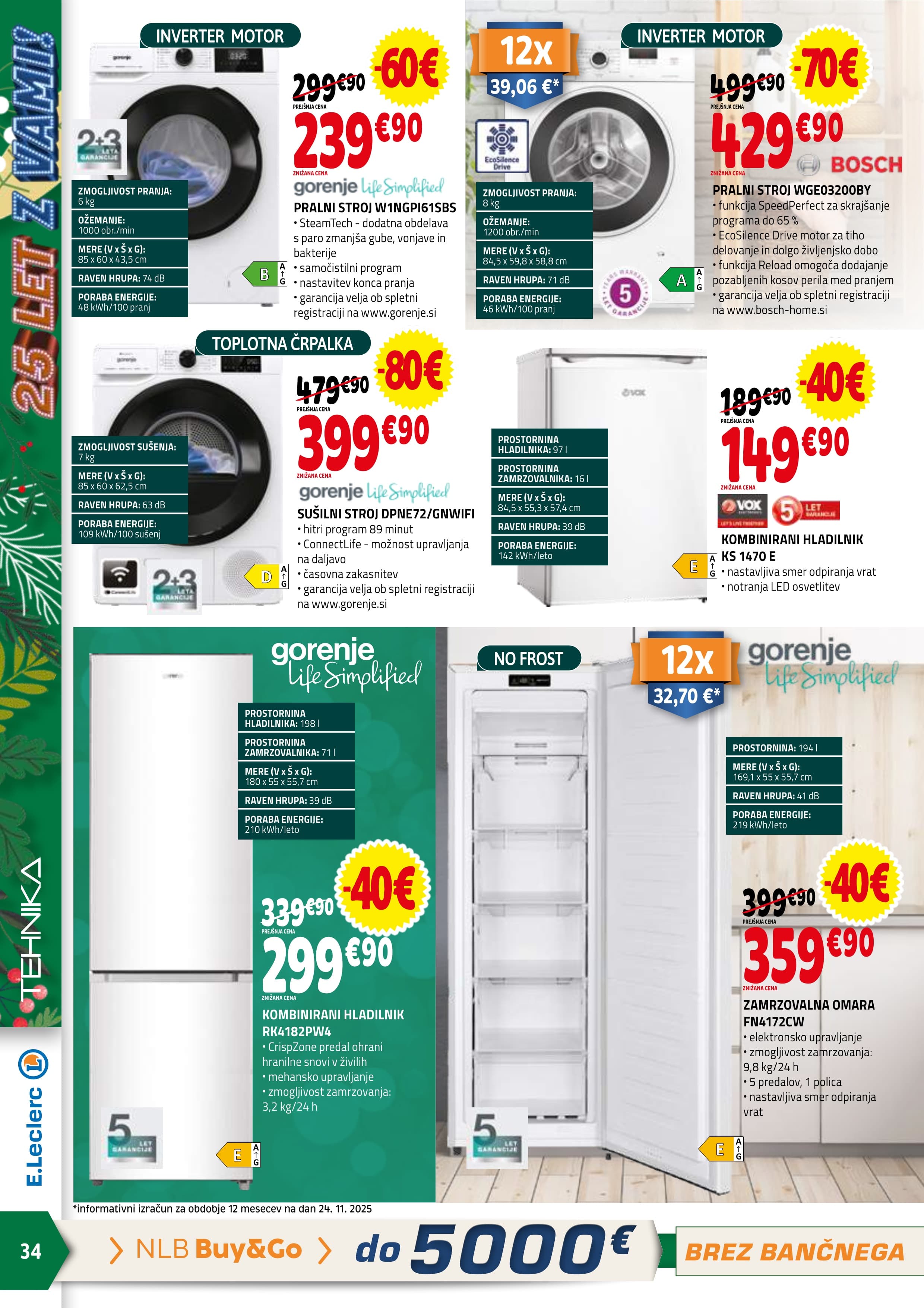 Stran 34. E.Leclerc kataloga - Akcije od 03.12. do 13.12.2025.