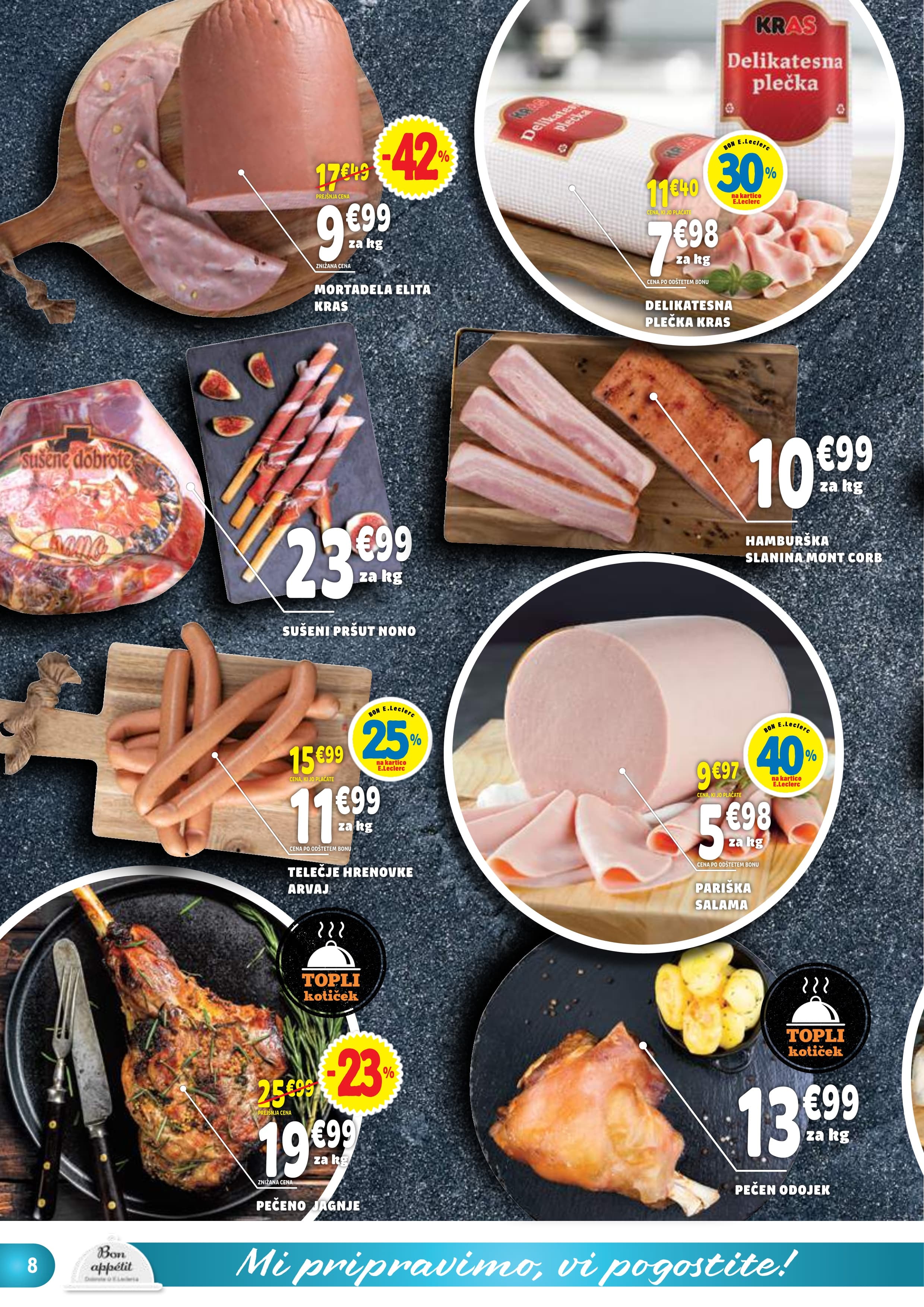Stran 8. E.Leclerc kataloga - Akcije od 03.12. do 13.12.2025.