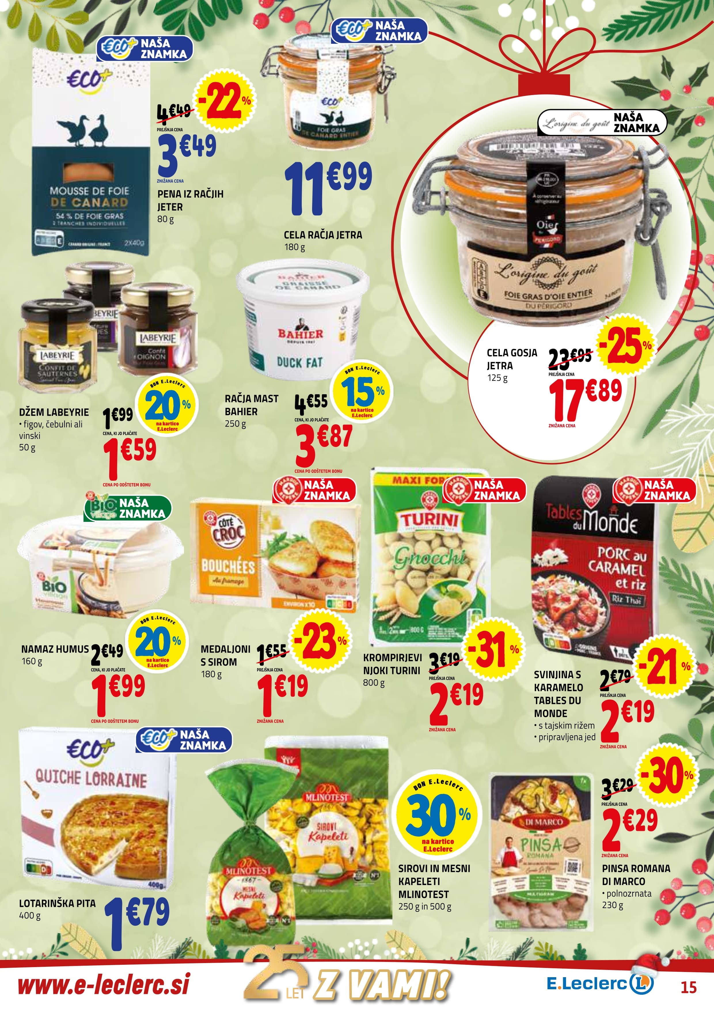 Stran 15. E.Leclerc kataloga - Akcije od 10.12. do 20.12.2025.