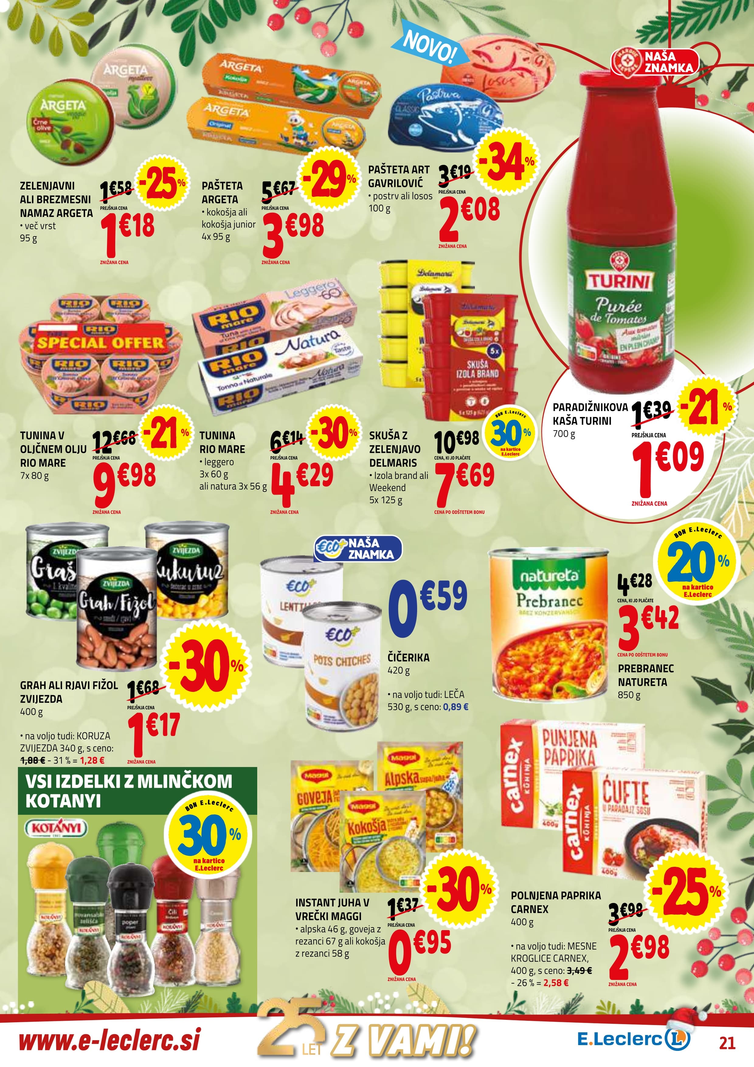 Stran 21. E.Leclerc kataloga - Akcije od 10.12. do 20.12.2025.