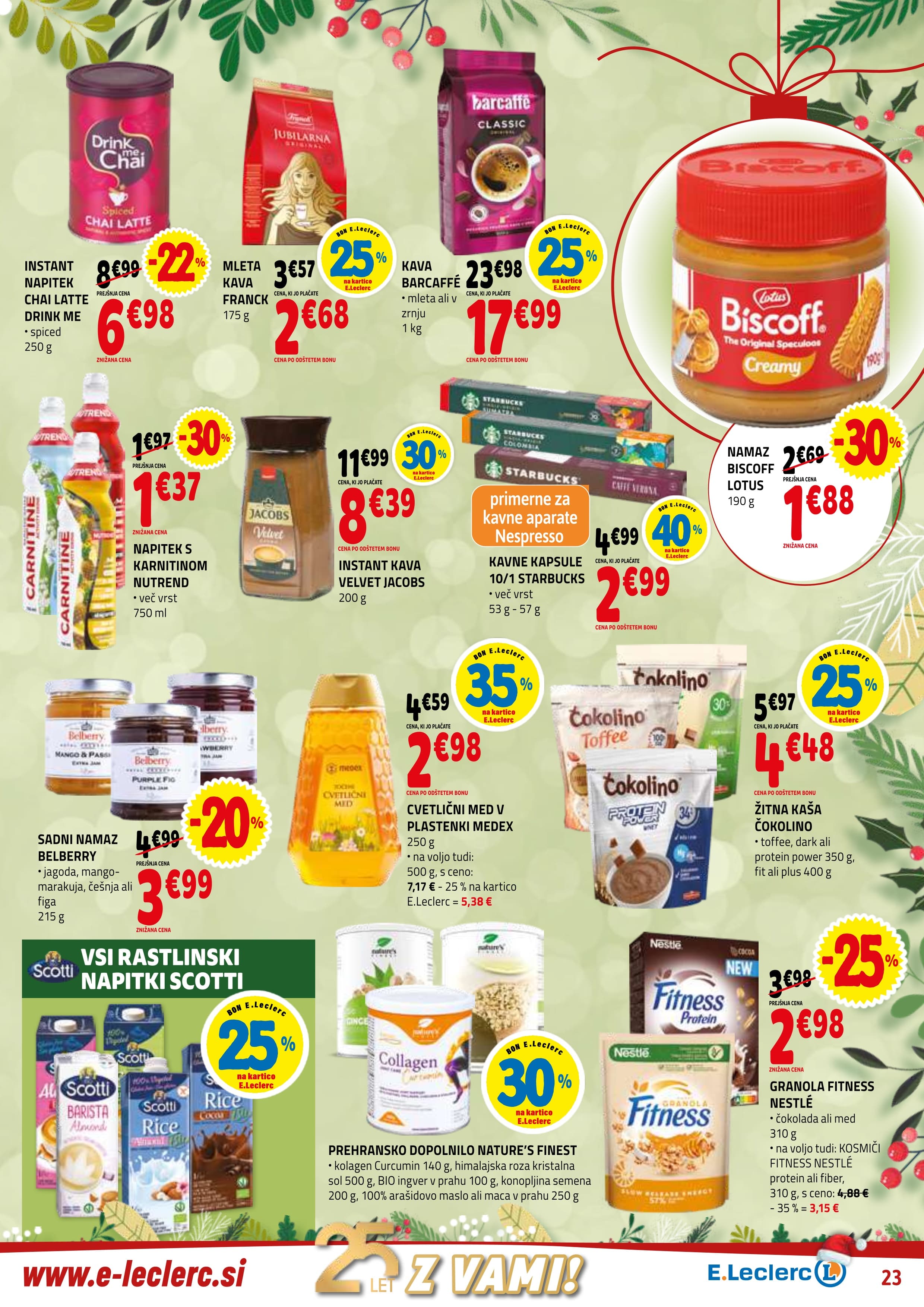 Stran 23. E.Leclerc kataloga - Akcije od 10.12. do 20.12.2025.