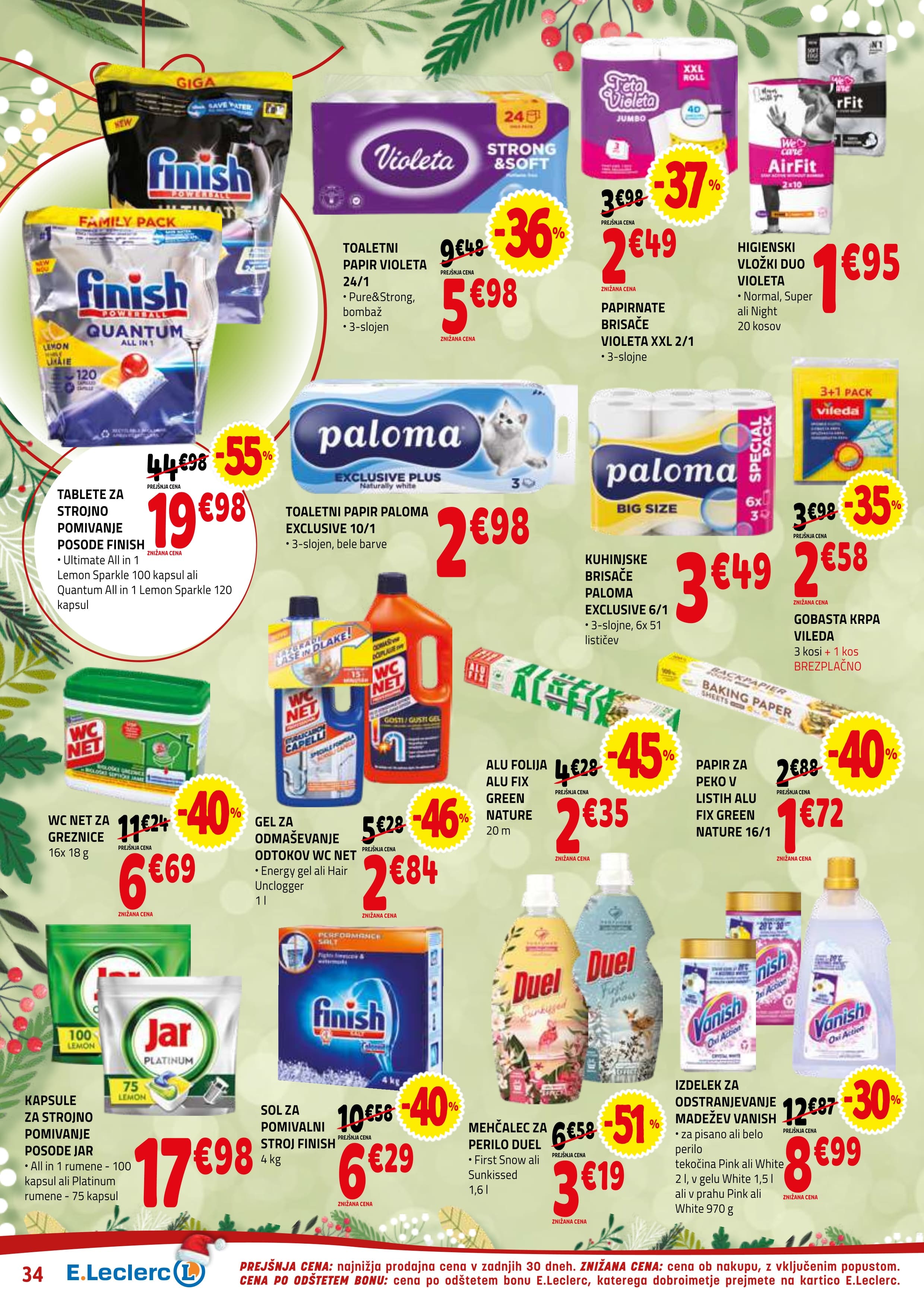 Stran 34. E.Leclerc kataloga - Akcije od 10.12. do 20.12.2025.