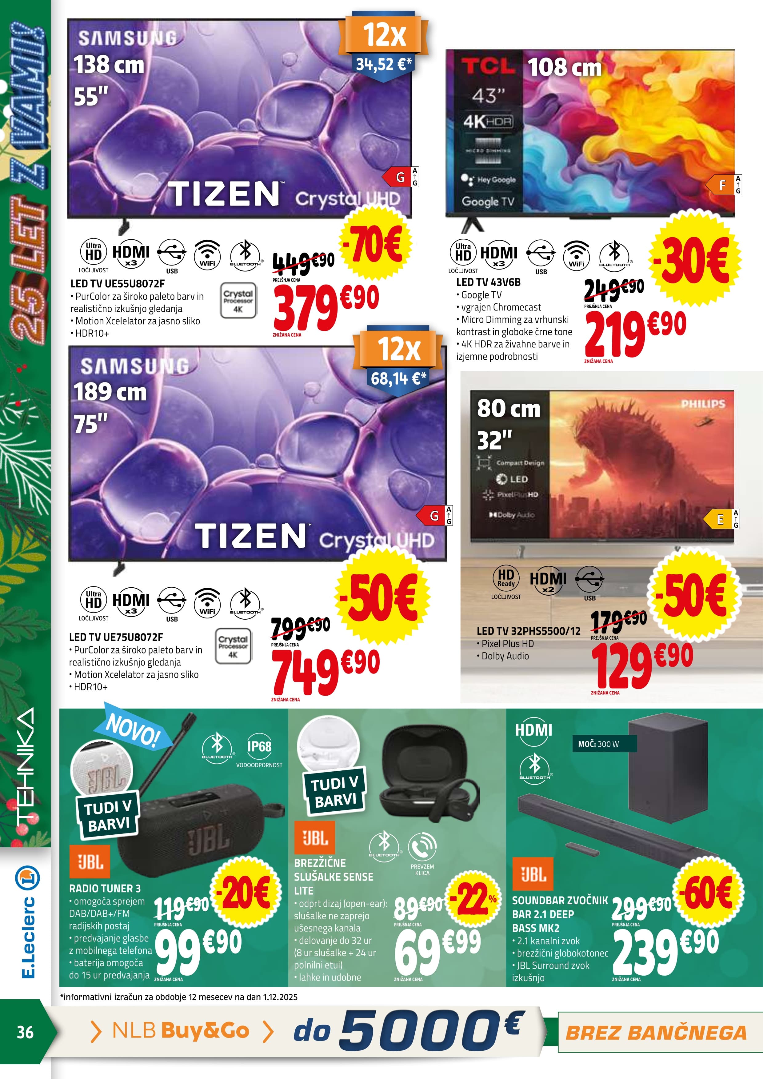Stran 36. E.Leclerc kataloga - Akcije od 10.12. do 20.12.2025.